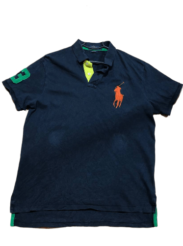 Polo Ralph Lauren Polo Ralph Lauren Custom Fit Big Embroidered Logo Polo Size US L / EU 52-54 / 3 - 1 Thumbnail