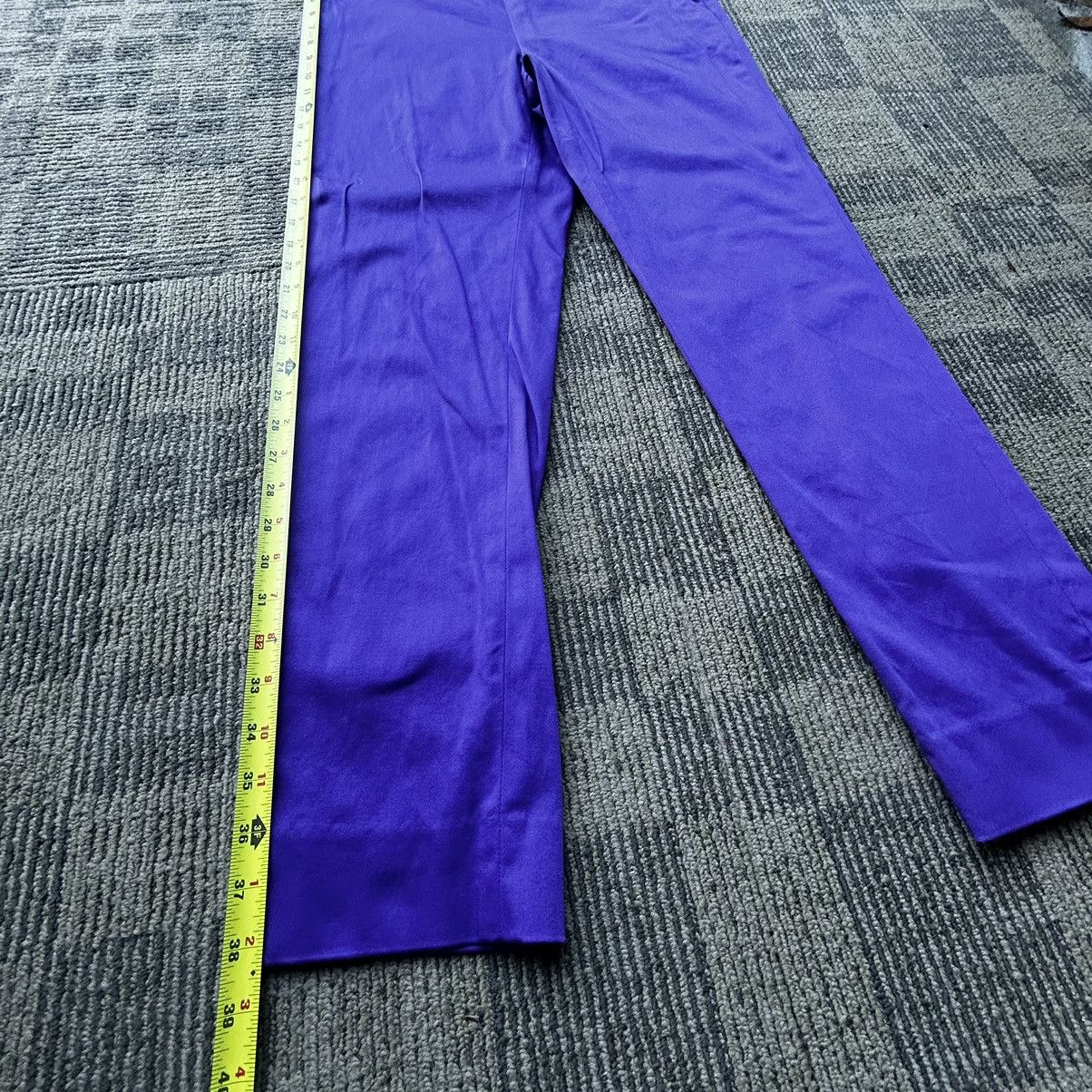 Ralph Lauren Vintage Y2K Lauren Ralph Lauren Purple Dress Pants Size 30" / US 8 / IT 44 - 4 Thumbnail