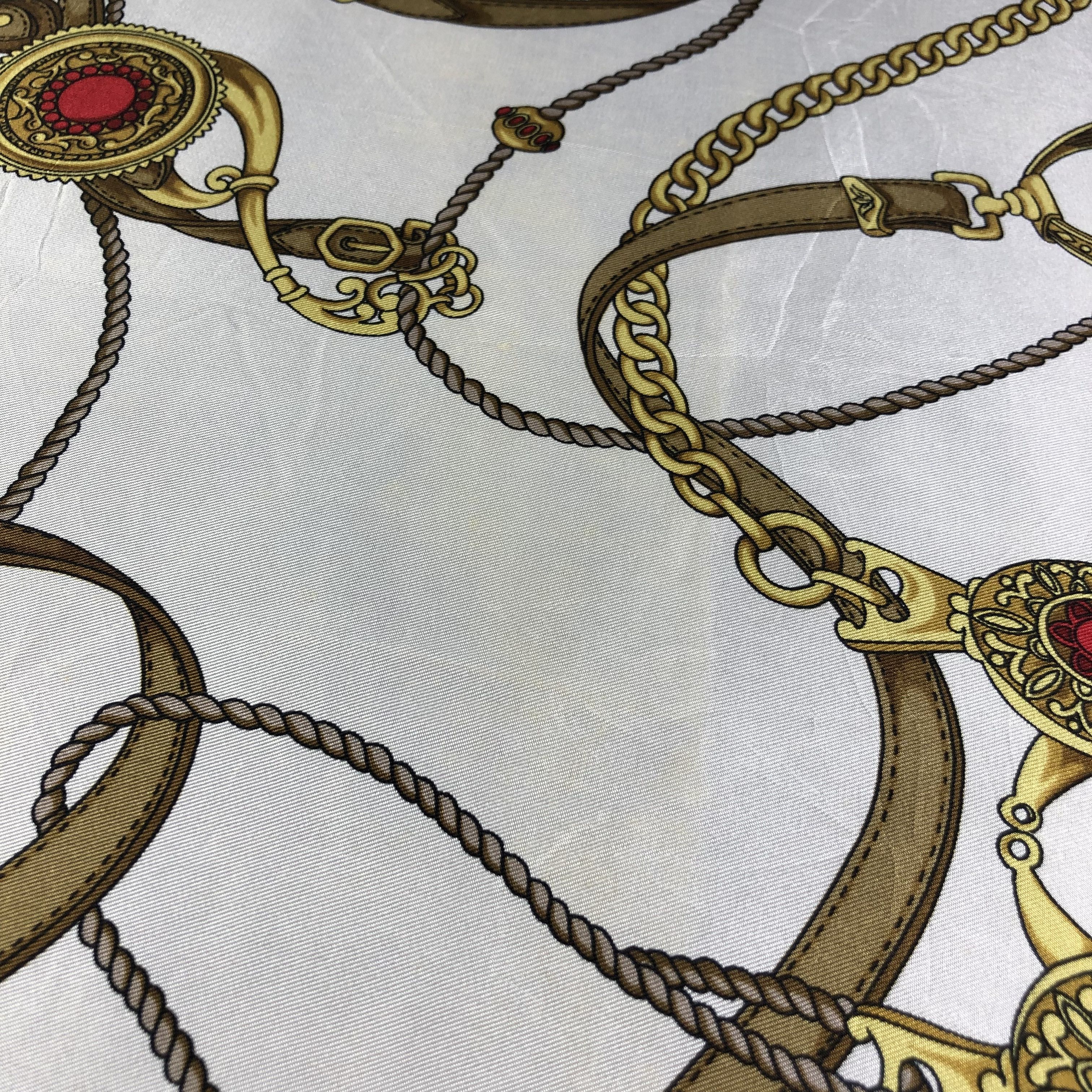Japanese Brand Vintage Felix Buhler Luxury Hand Rolled Silk Scarf M700 Size ONE SIZE - 7 Thumbnail