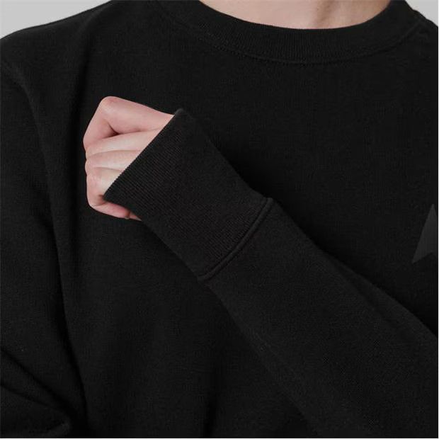 Golden Goose o1g2r1mq1024 Sweatshirt in Black Size L / US 10 / IT 46 - 5 Thumbnail