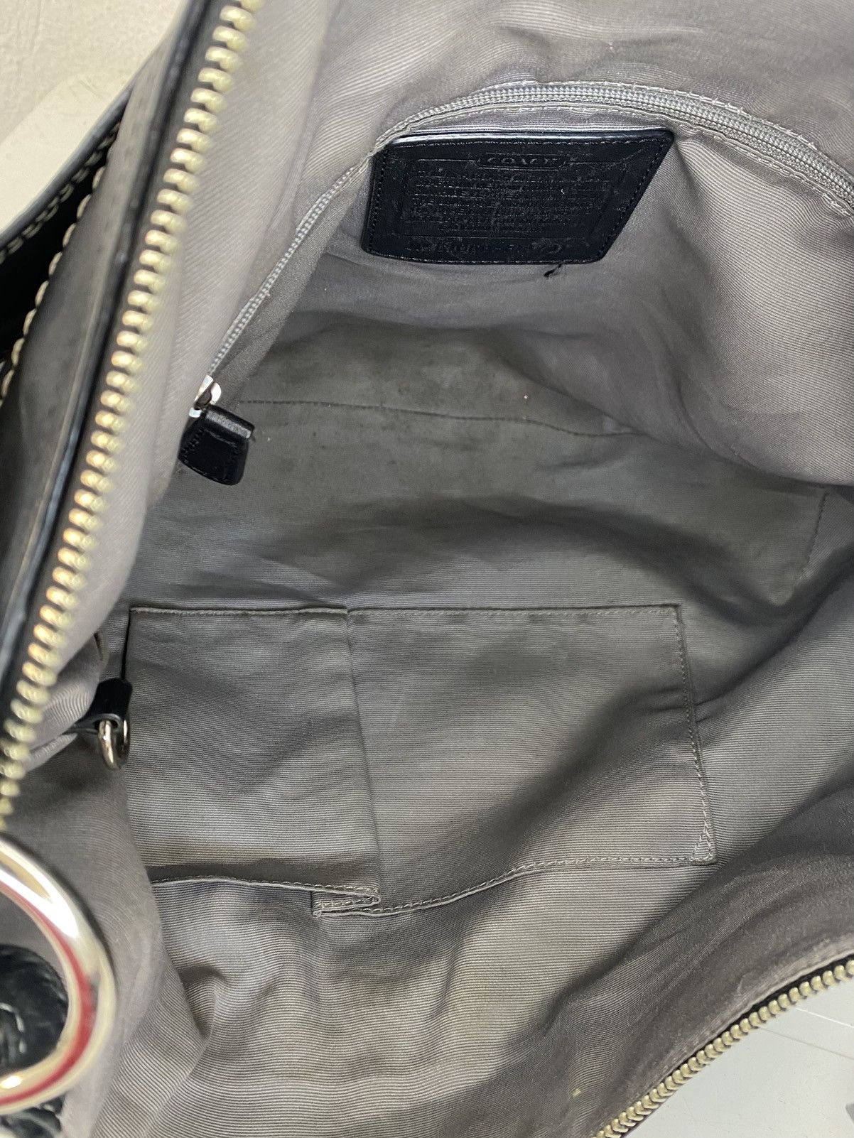 Coach Signature Sufflette Leather Handbag Size ONE SIZE - 9 Thumbnail