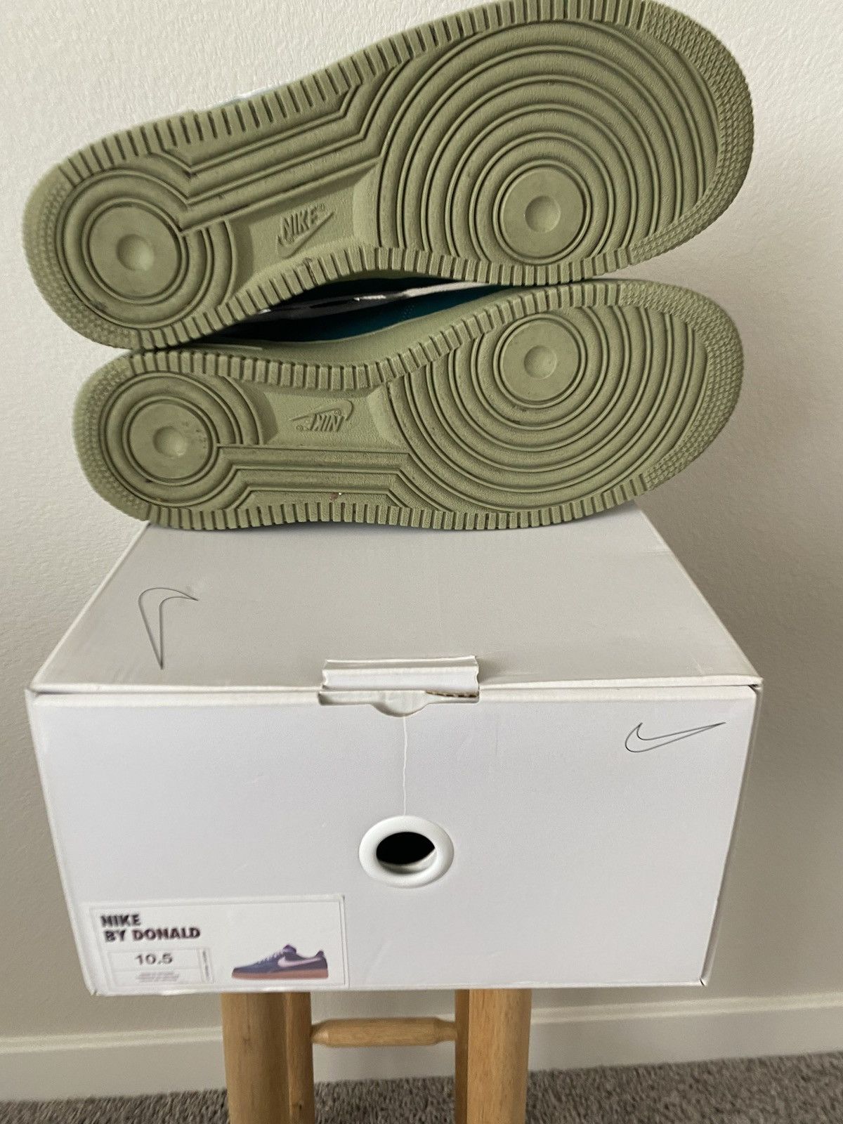Nike Nike ID custom Air Force One size 10.5 Size US 10.5 / EU 43-44 - 6 Thumbnail