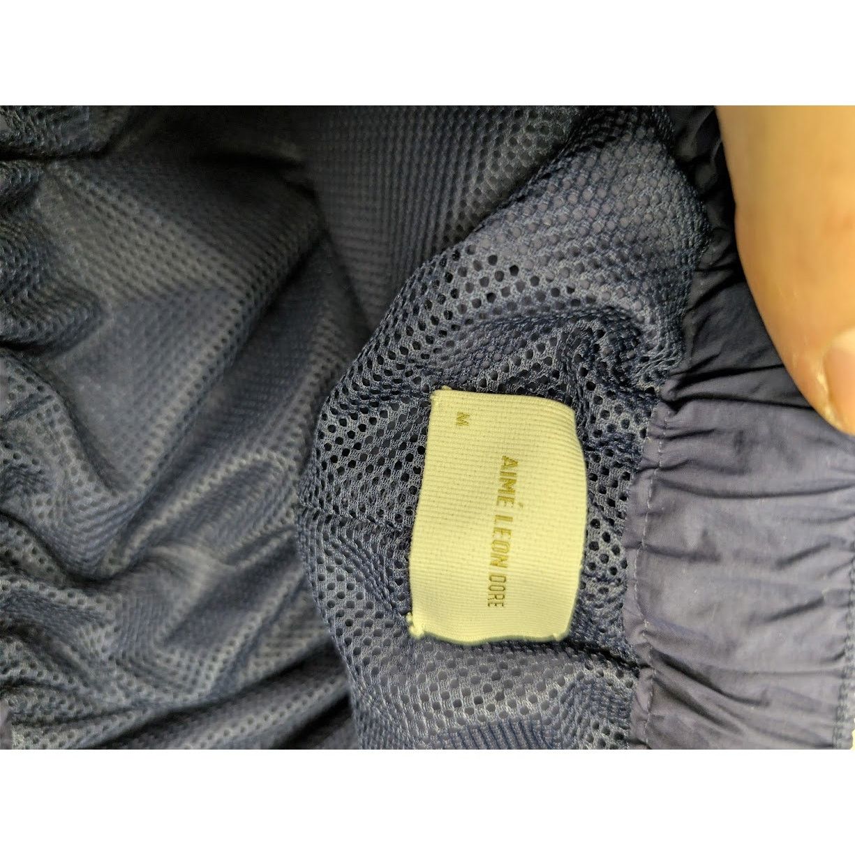 Aime Leon Dore o1rshd1 Colorblock Logo Short in Navy Size US 32 / EU 48 - 16 Thumbnail