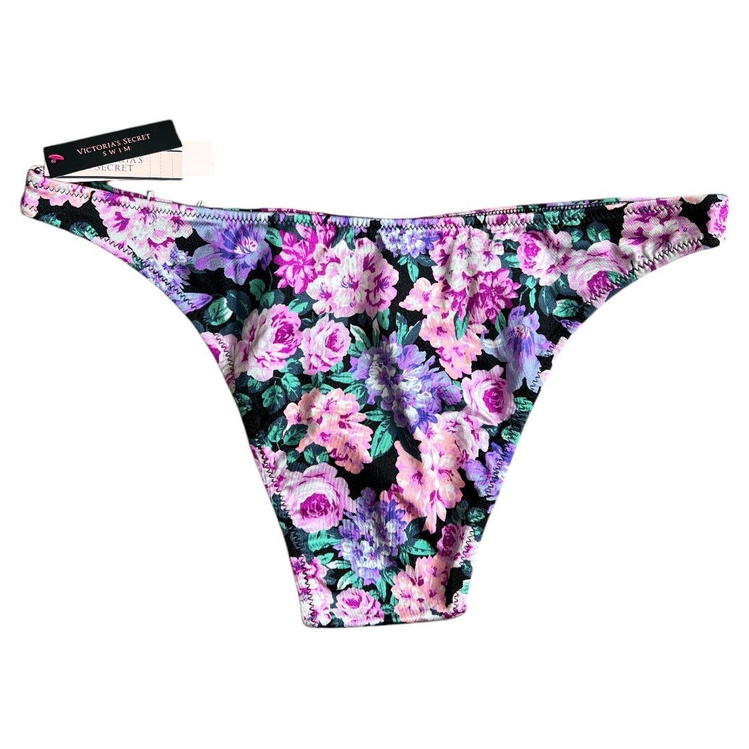 Victoria's Secret Victoria's Secret VS Shine Hardware Brazilian Bikini Set, M Size ONE SIZE - 7 Thumbnail