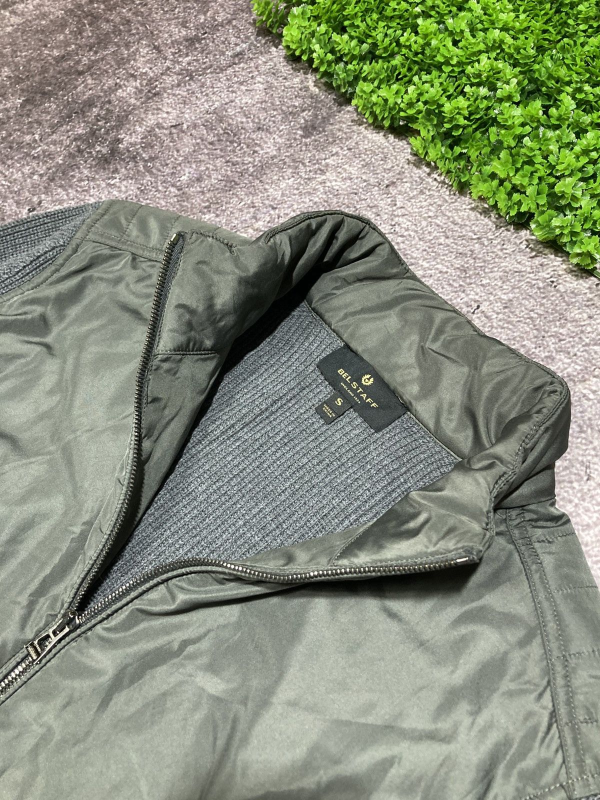 Belstaff Belstaff Hybrid Insulate Knitted Full Zip Jacket Size US S / EU 44-46 / 1 - 5 Thumbnail