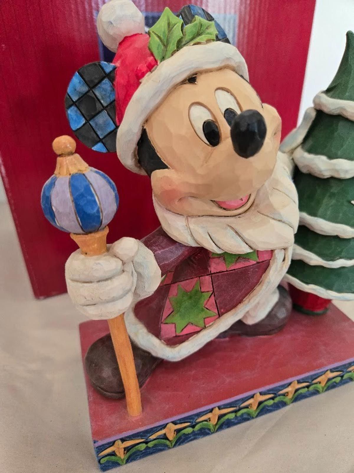 Other Enesco Disney Mickey Mouse Jolly Ol’ St. Mick 60028 Size ONE SIZE - 3 Thumbnail