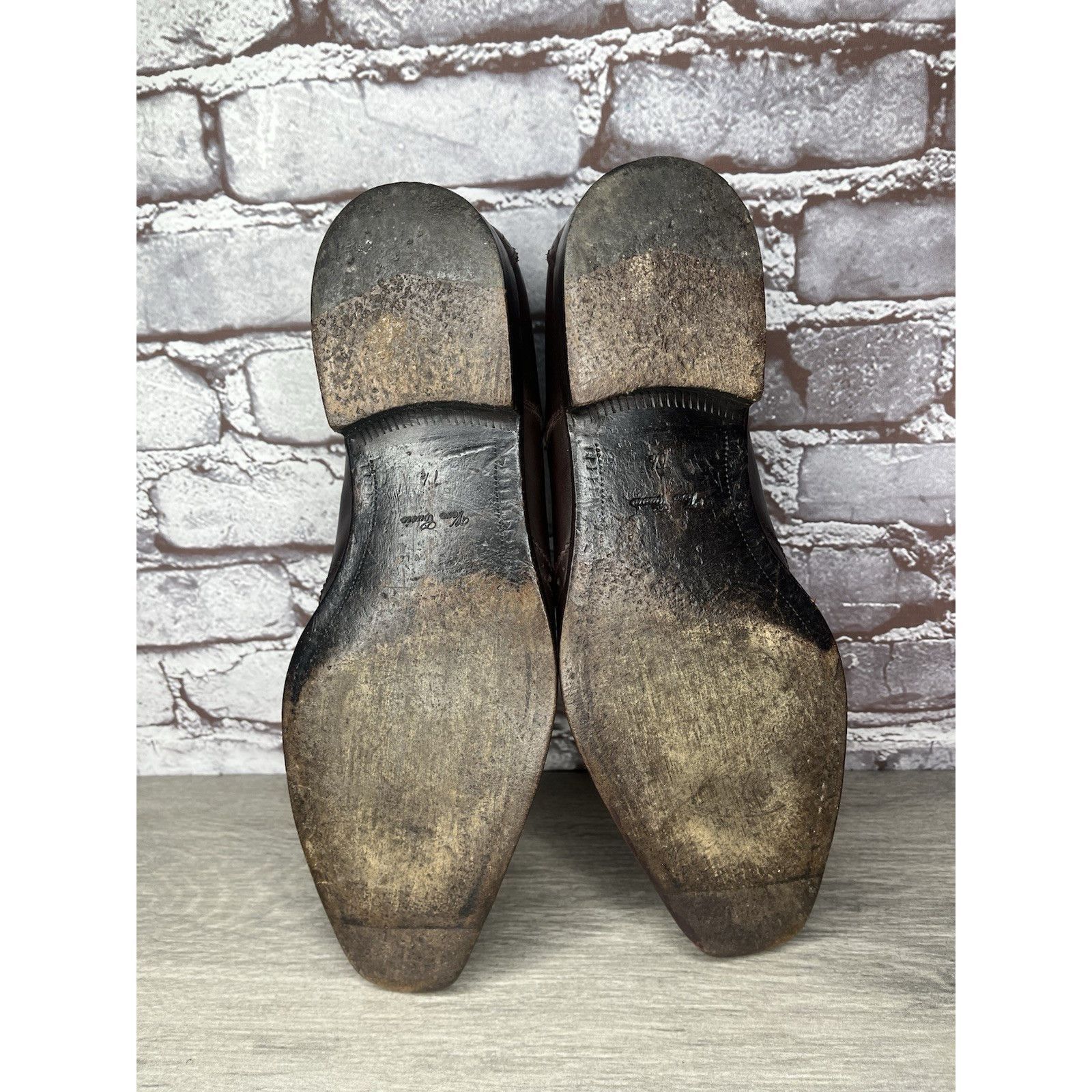 Dolce & Gabbana Dolce & Gabbana Brown Leather Oxfords Lace Up Wingtip Shoes Size US 7.5 / EU 40-41 - 23 Thumbnail