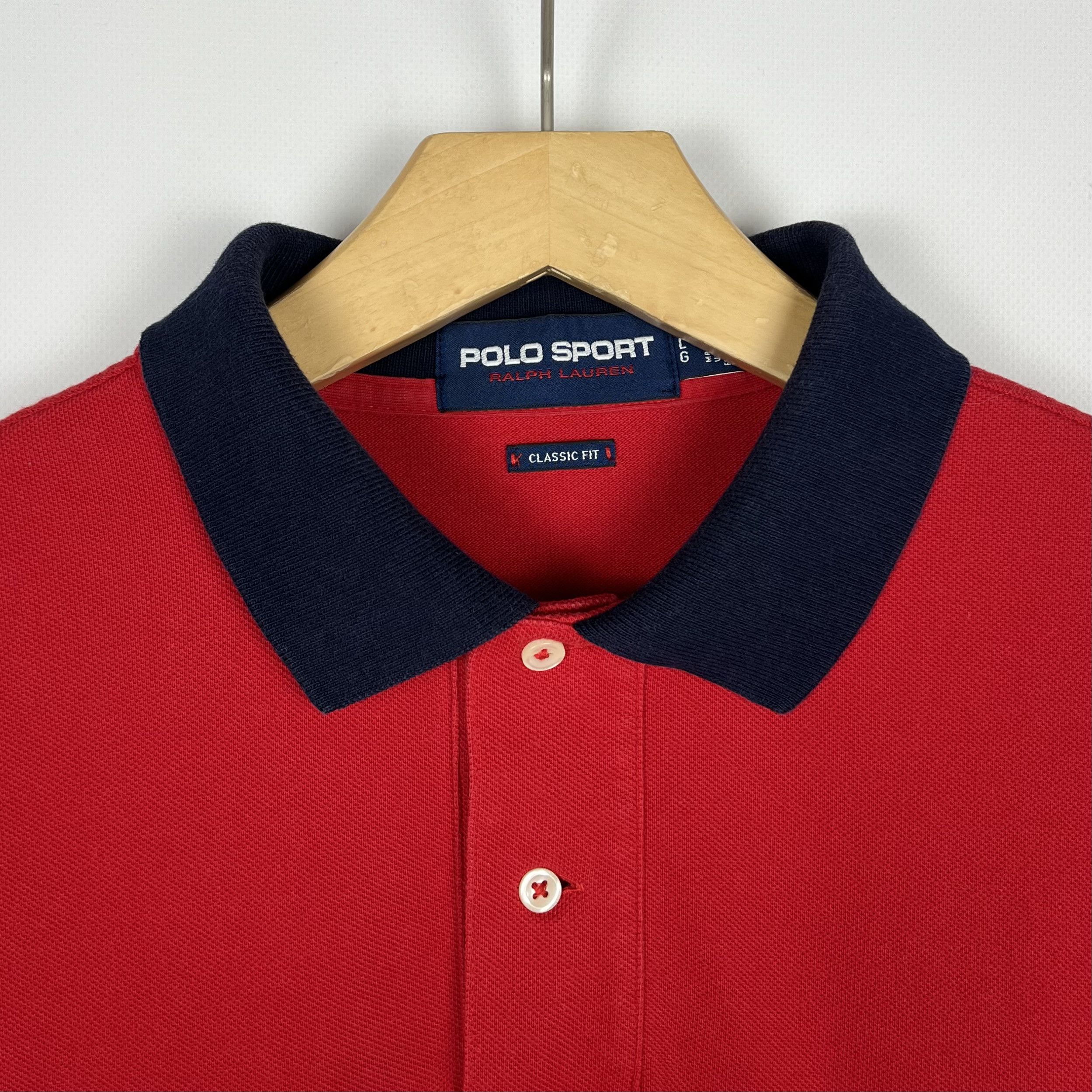 Ralph Lauren Polo Sport Ralph Lauren Big Logo Polo Shirt Size US L / EU 52-54 / 3 - 8 Thumbnail