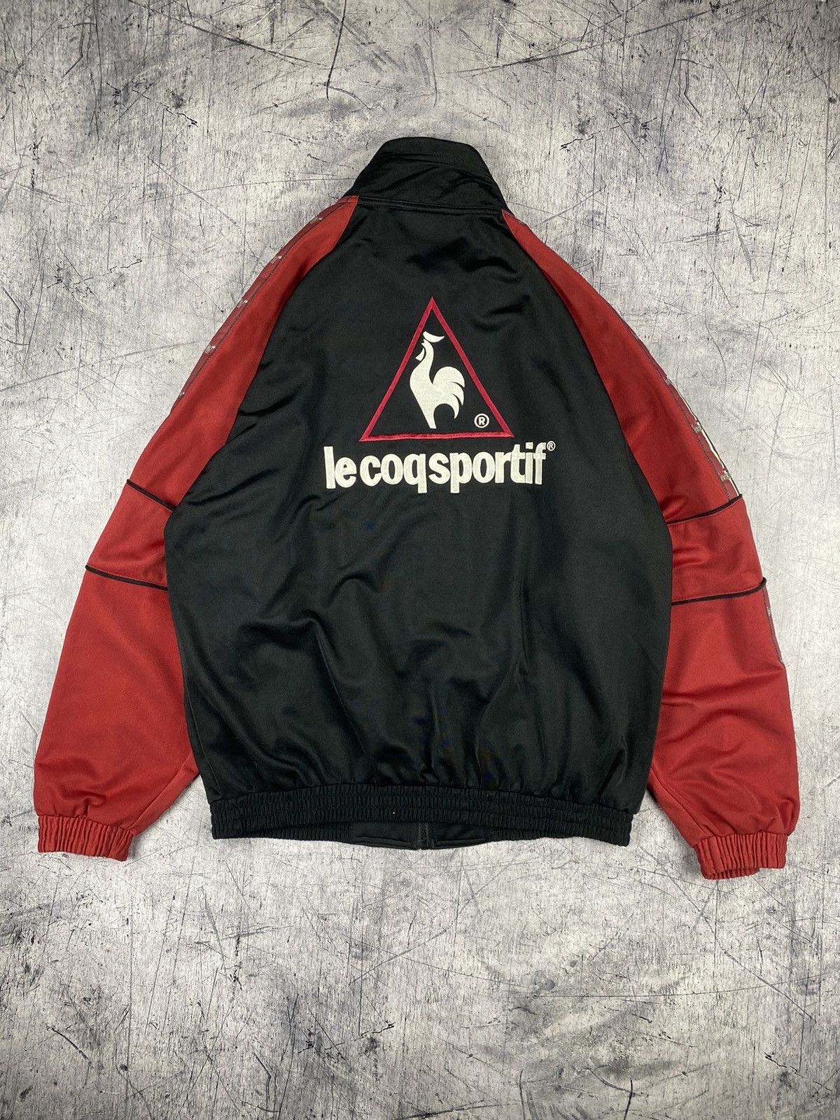 Le Coq Sportif Vintage Le Coq Sportif Big Logo Windbreaker Jacket Size US L / EU 52-54 / 3 - 11 Thumbnail