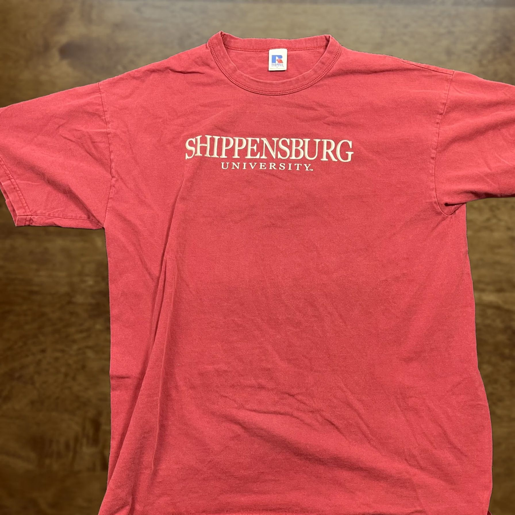 Russell Athletic Y2K Shippensburg University Shirt Men L Red Russell Athletic College T-Shirt Size US L / EU 52-54 / 3 - 1 Thumbnail