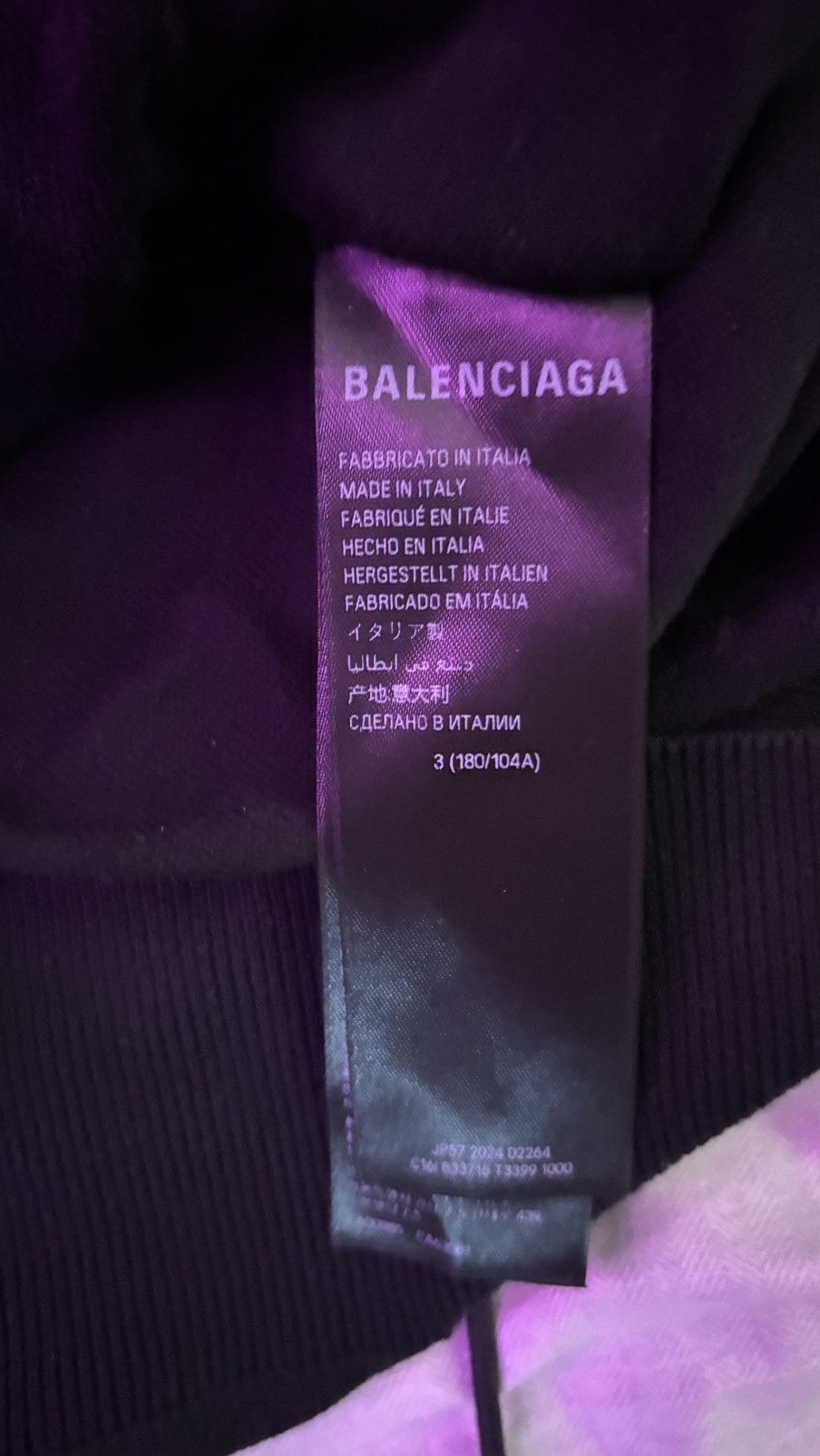 Balenciaga Balenciaga oversized cotton pull Size US L / EU 52-54 / 3 - 4 Thumbnail