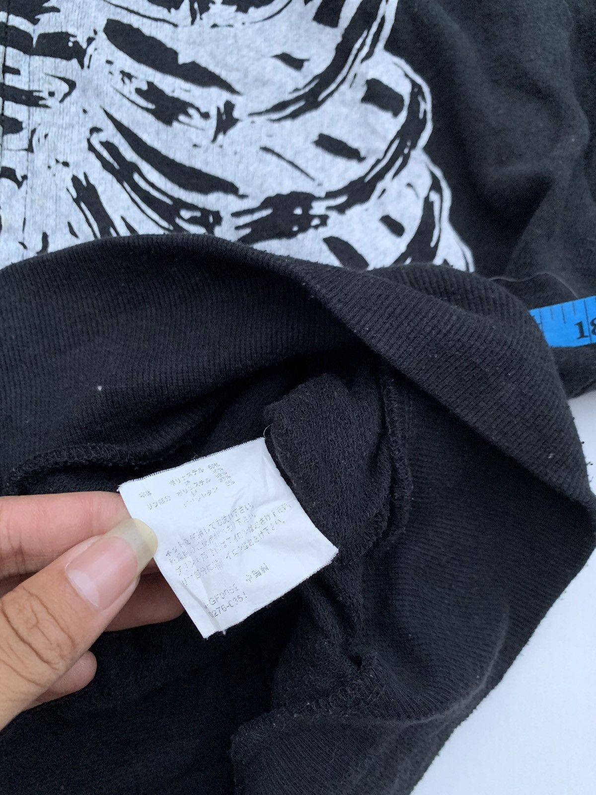 Japanese Brand Japanese Oggetto Skull Skeleton Hoodie Size US M / EU 48-50 / 2 - 5 Thumbnail