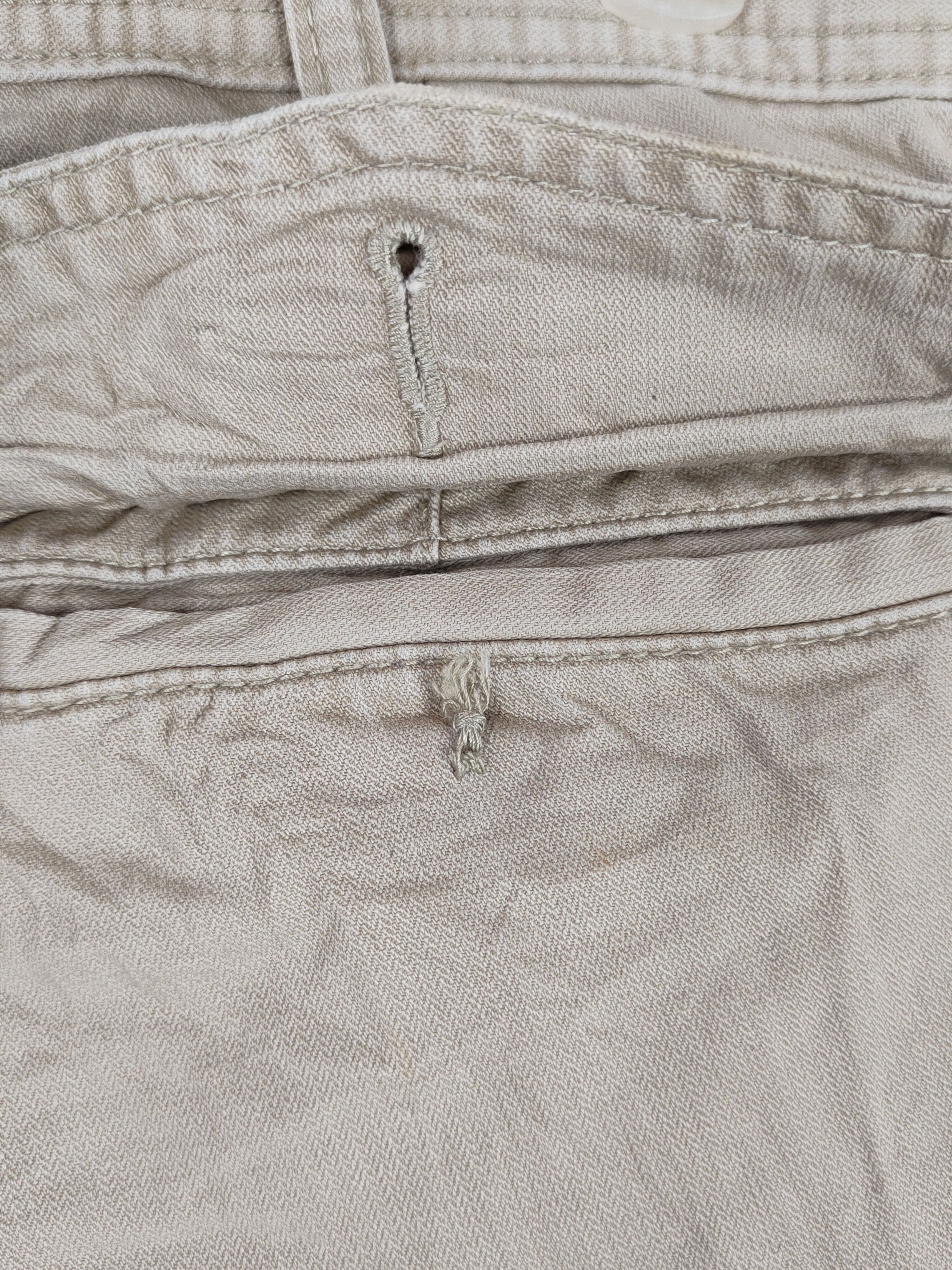 Japanese Brand Uniqlo Beige Multipocket Tactical Cargo Pants #S1341 Size US 31 - 9 Thumbnail