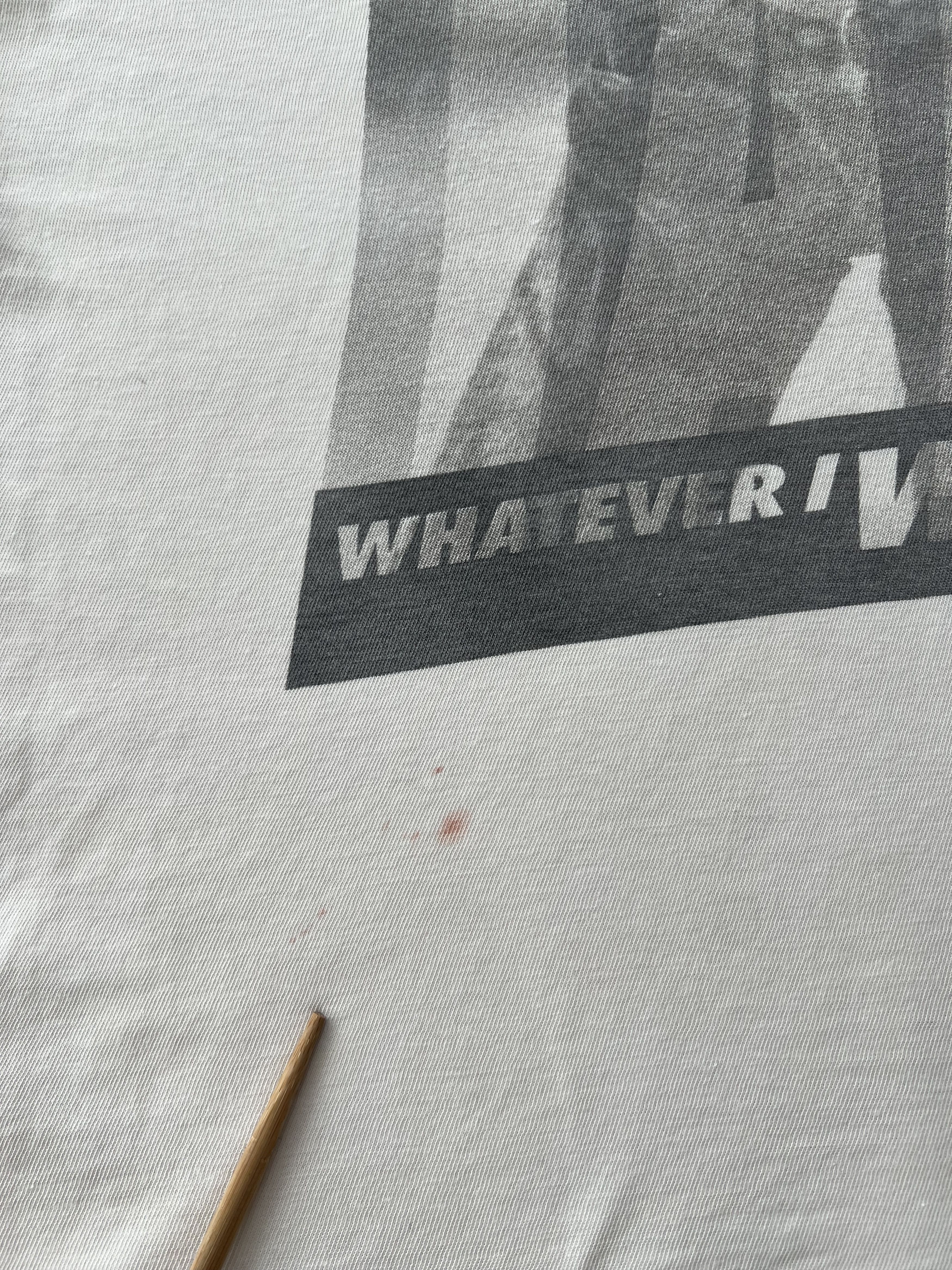 Levi's Vintage 90s Levis 501 Sexy Girl Promo White T-shirt Size US L / EU 52-54 / 3 - 7 Thumbnail