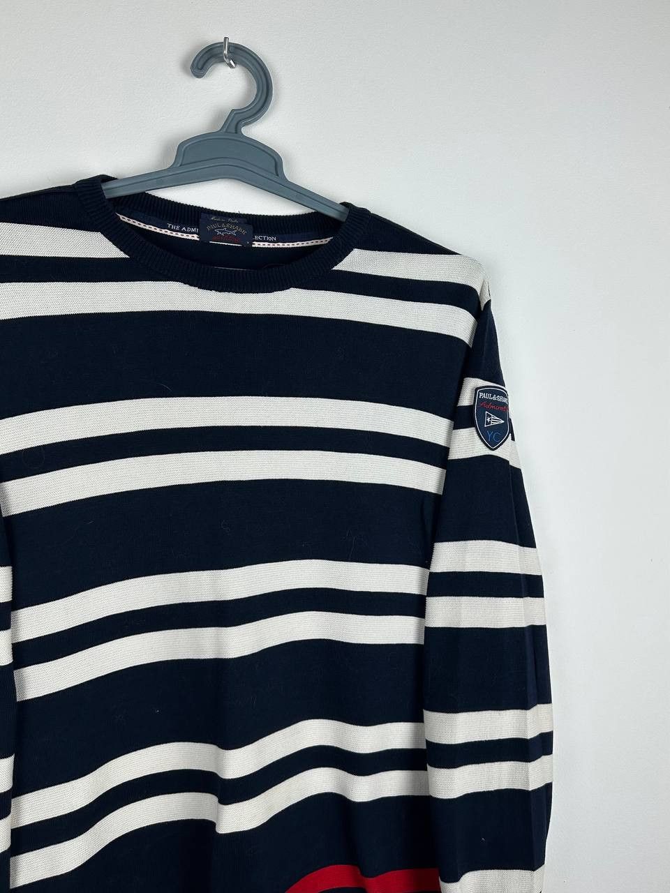 Paul & Shark × Vintage Paul Shark VINTAGE OLD MONEY KNIT STRIPED SWEATER Size US M / EU 48-50 / 2 - 2 Thumbnail