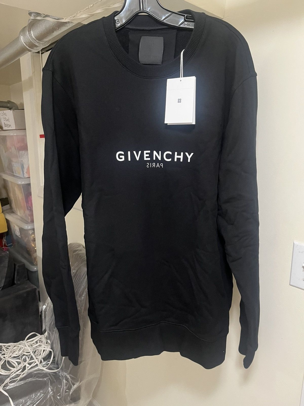 Givenchy Givenchy Sweatshirt Sz L Size US L / EU 52-54 / 3 - 1 Thumbnail