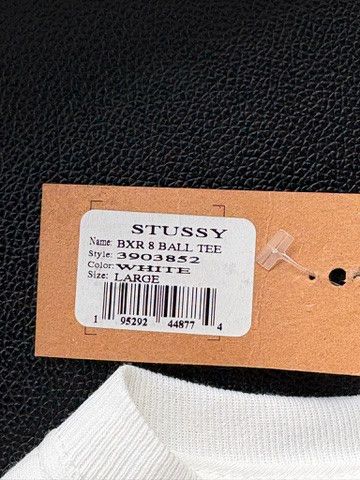 Born X Raised Born x Raised × Stussy "8 Ball" Tee Size US L / EU 52-54 / 3 - 4 Thumbnail