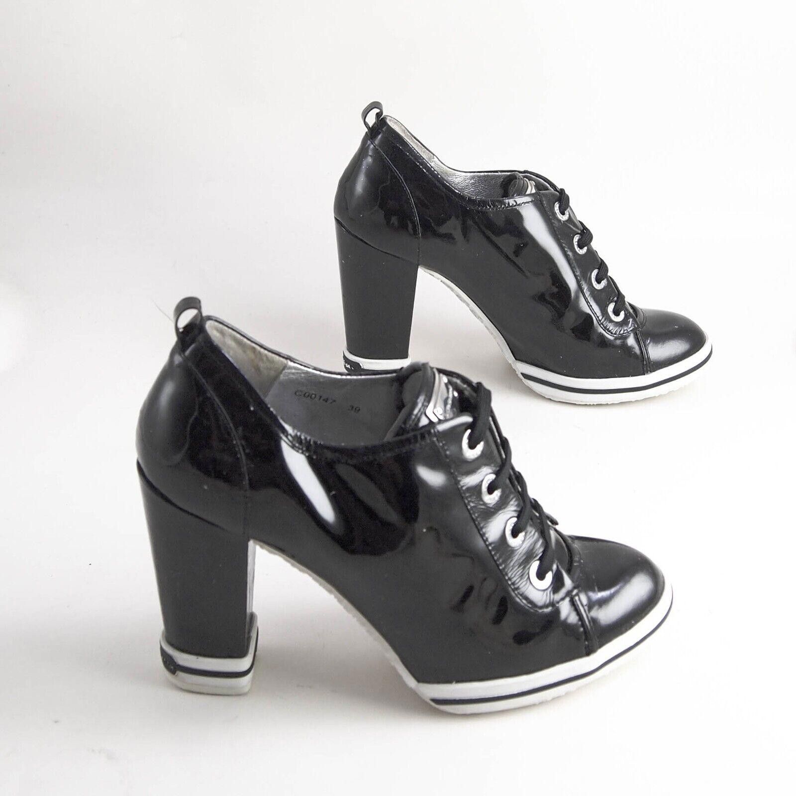 Dolce & Gabbana Dolce Gabbana Booties Black Patent Leather Size US 9 EU 39 Size US 9 / IT 39 - 5 Thumbnail
