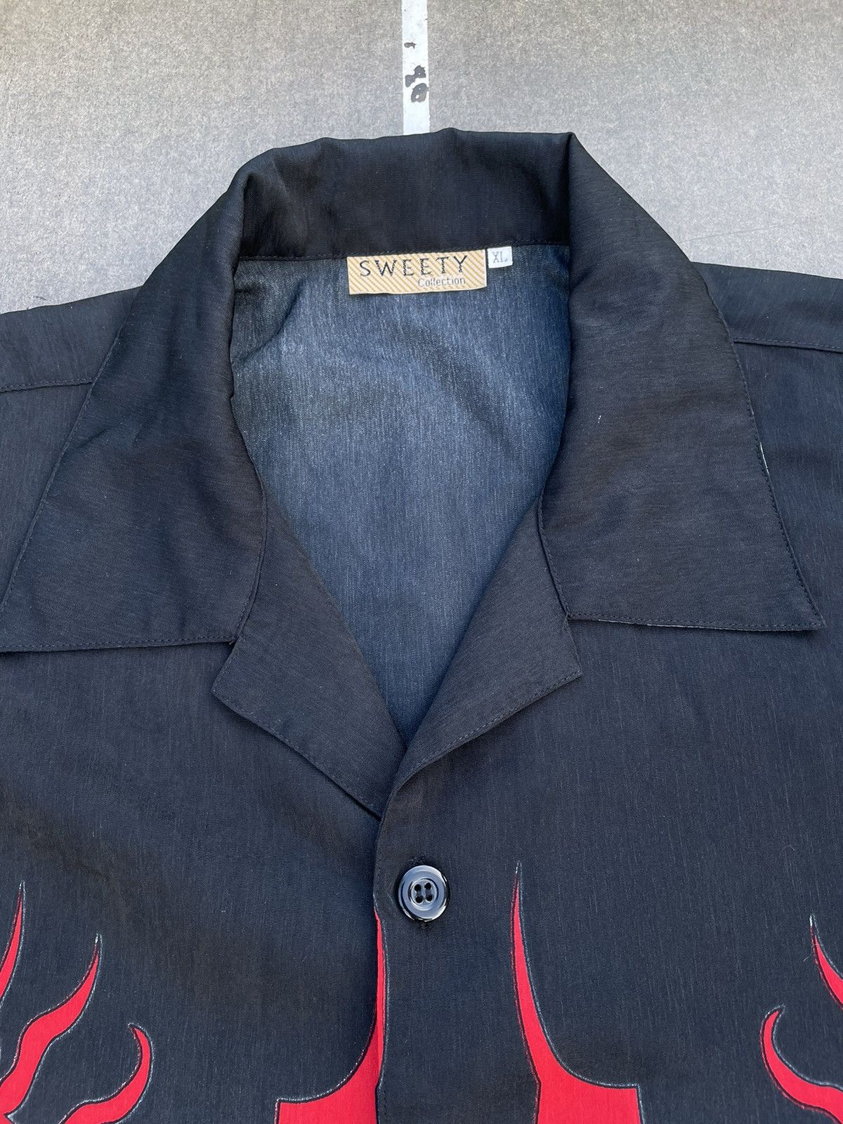 Japanese Brand × Vintage Vintage Dragons y2k Buttons Shirt sk8 Size US XL / EU 56 / 4 - 2 Thumbnail