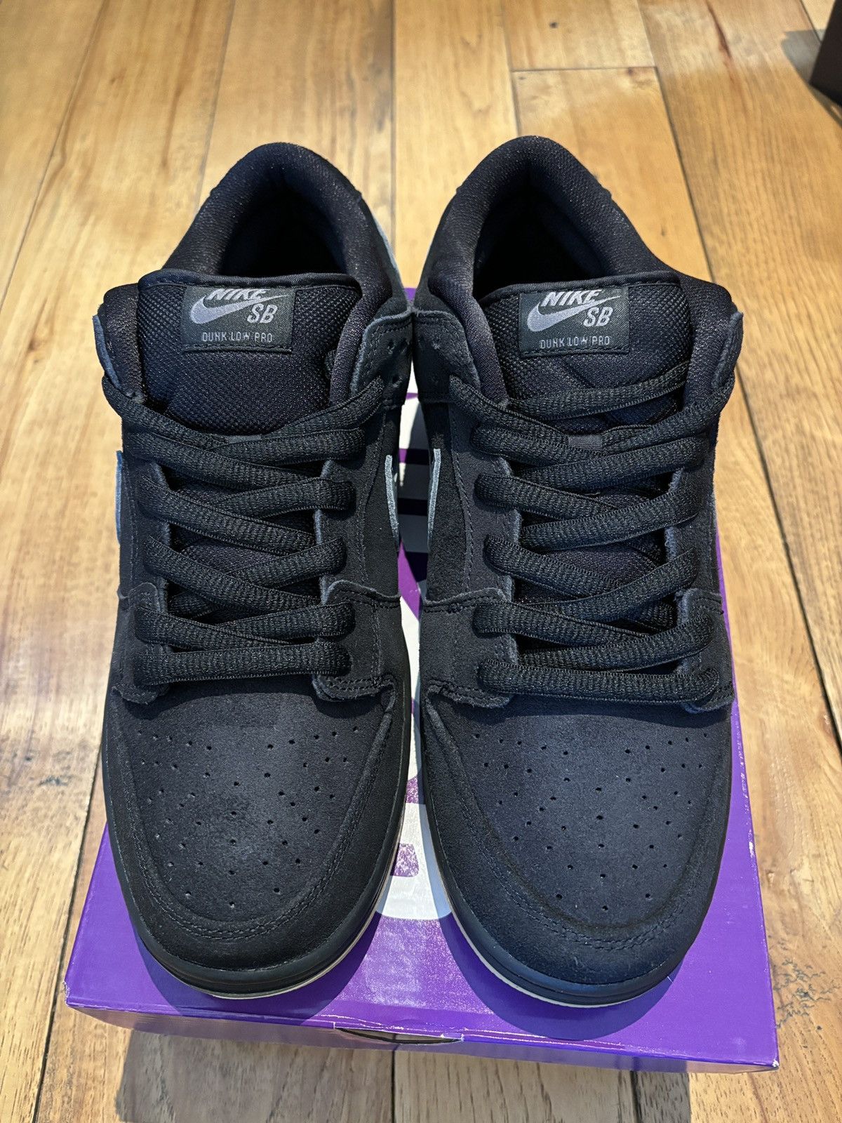 Nike Nike Dunk Low SB Fog Black Gum Size US 12 / EU 45 - 2 Thumbnail