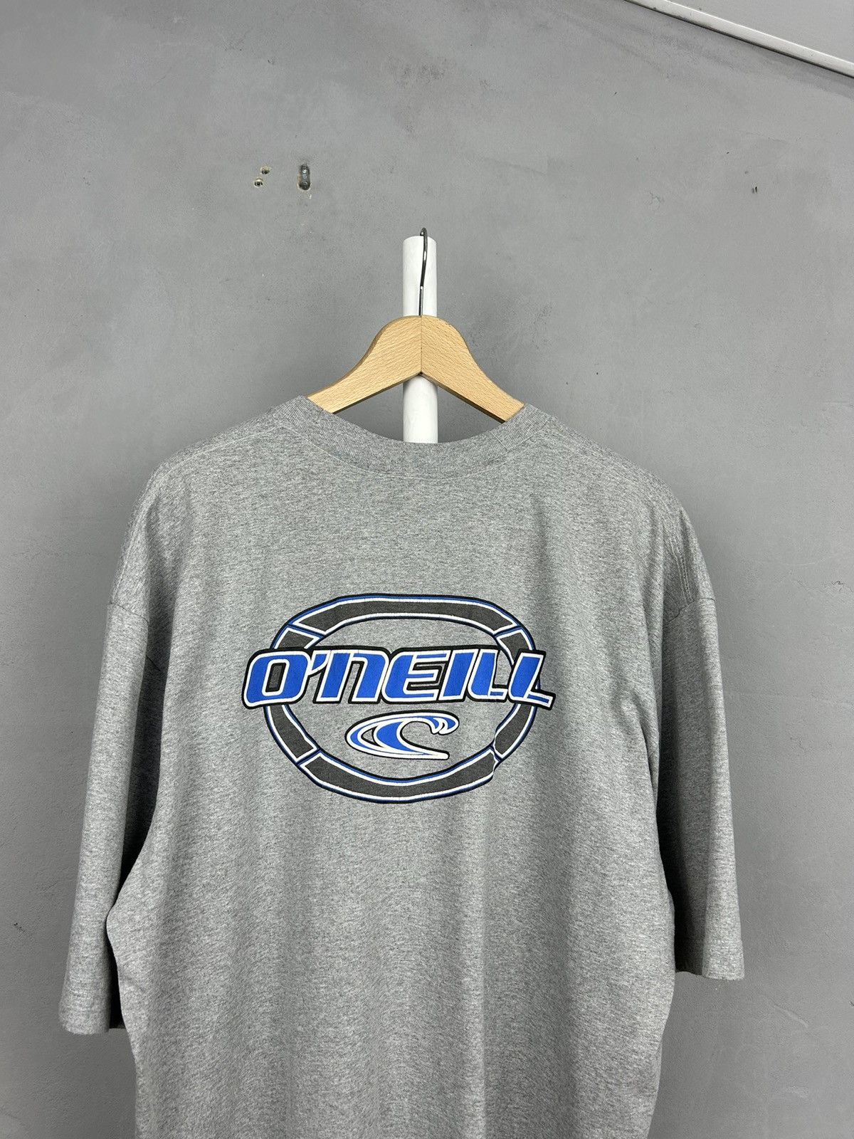 O'Neill O’Neill Surf Logo T Shirt Grey Double Logo Front Back Cotton Size US XXL / EU 58 / 5 - 7 Thumbnail