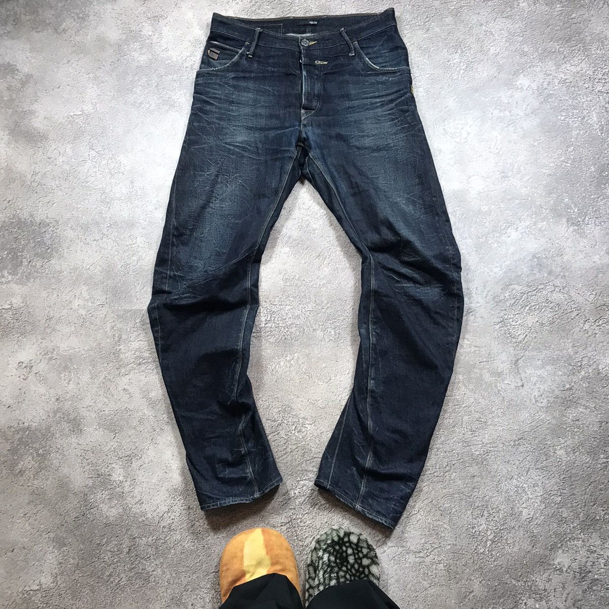20471120 vintage gstar japan jeans distressed low rise flared 90s Size US 36 / EU 52 - 2 Thumbnail