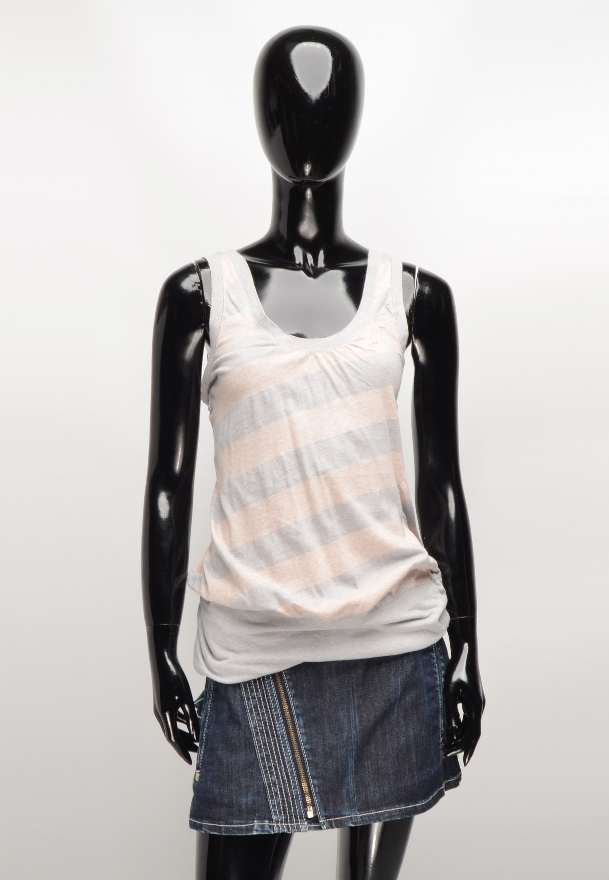 Marithe + Francois Girbaud Marithe Francois Girbaud Vintage Striped Y2K Top Tunic Size S / US 4 / IT 40 - 1 Thumbnail