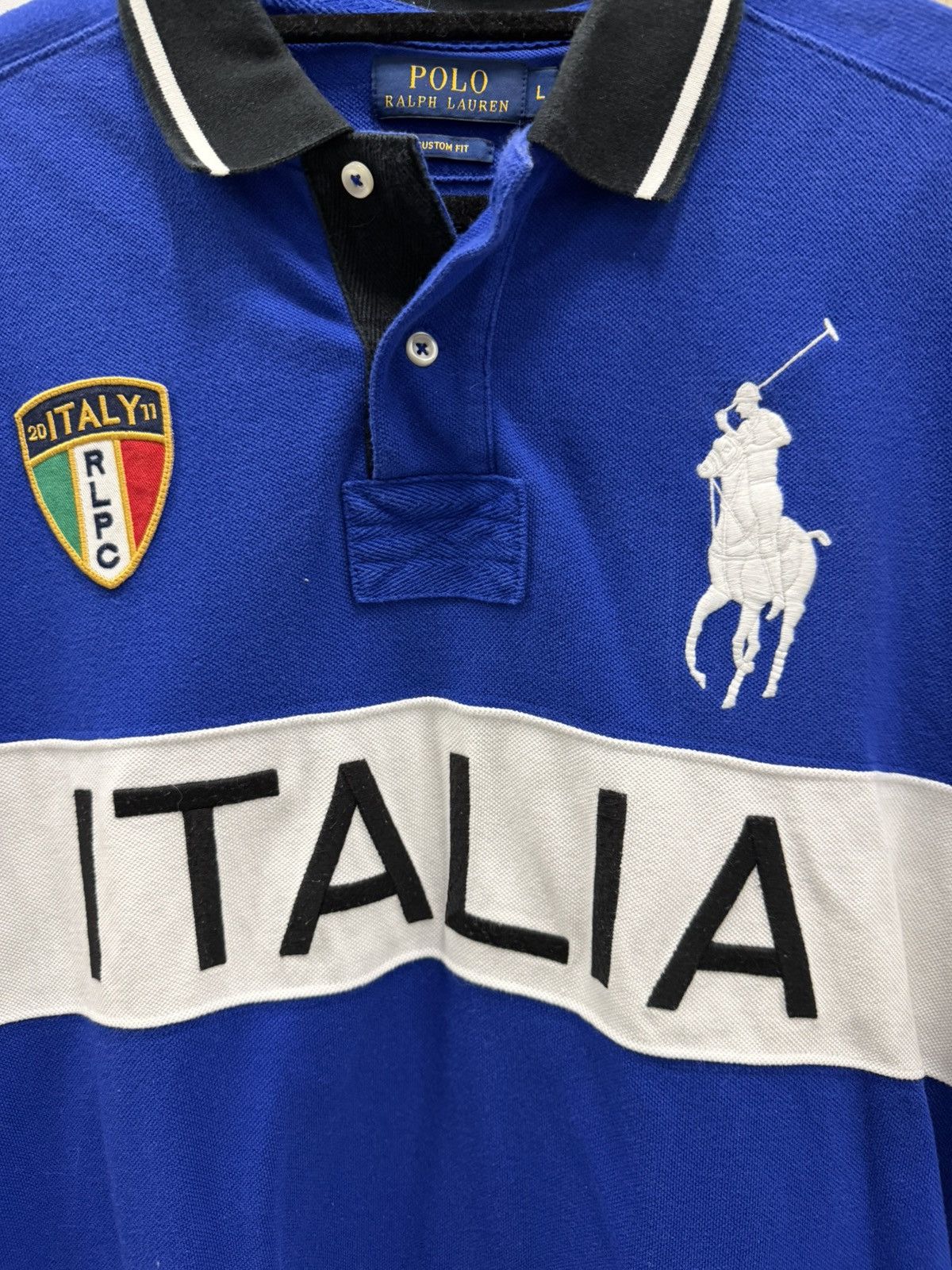 Polo Ralph Lauren Polo Ralph Lauren Italy Big Pony Polo Shirt Size US L / EU 52-54 / 3 - 3 Thumbnail