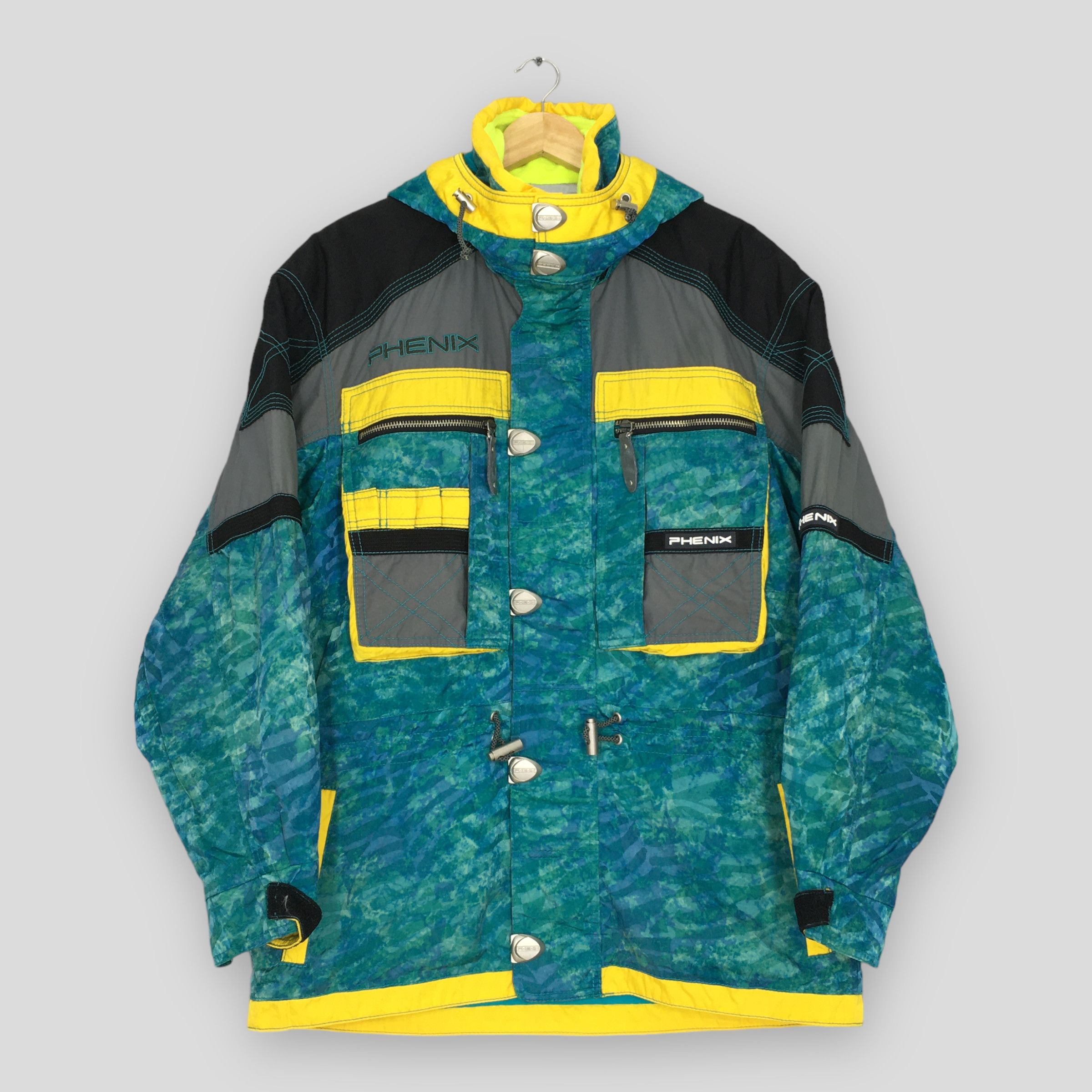 Phenix × Vintage Vintage 90s Phenix Japan Winter Skiing Bomber Jacket Large Size US L / EU 52-54 / 3 - 1 Thumbnail
