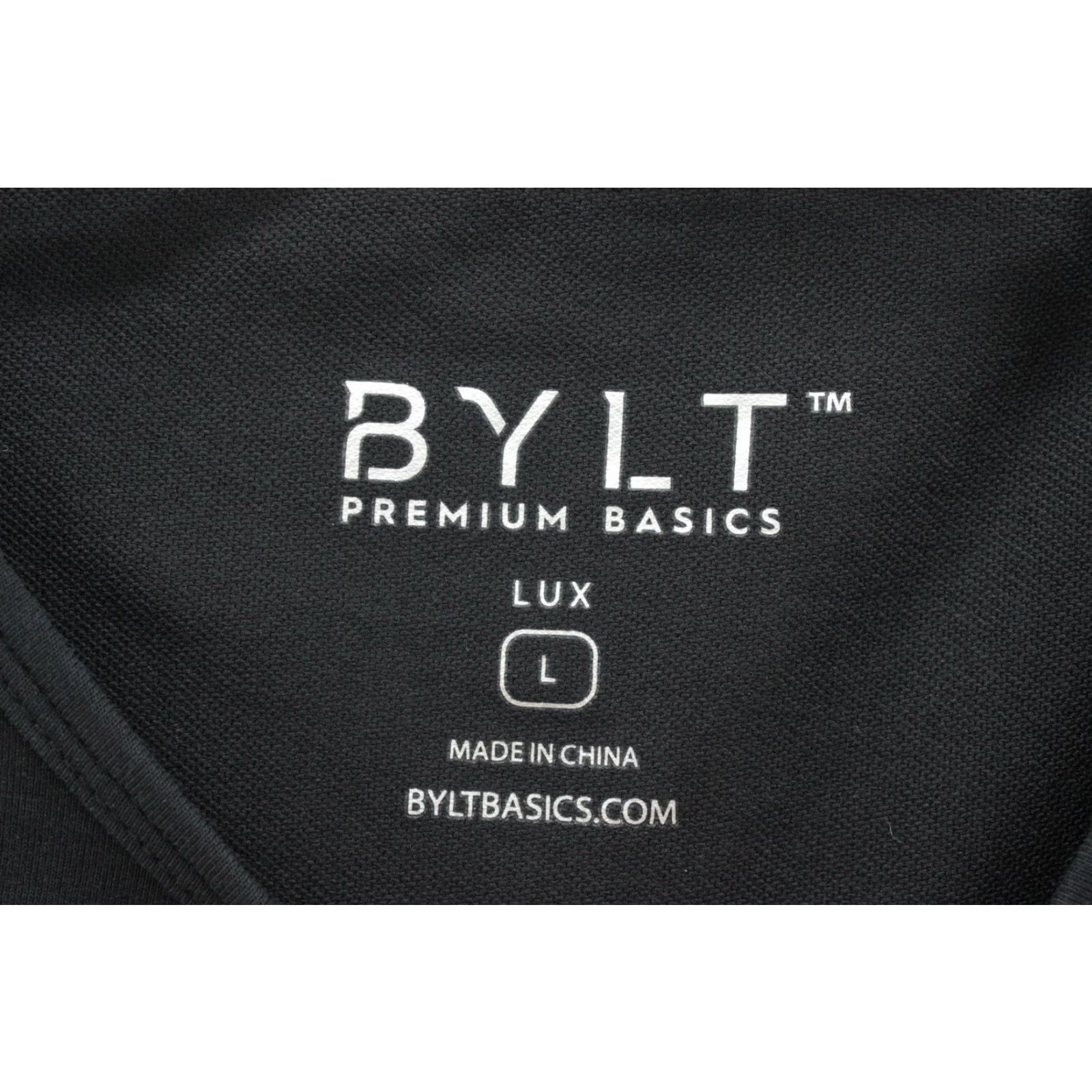 Asics BYLT Shirt Mens L Black Short Sleeve Lux Drop Cut Premium Basics Stretch Size US L / EU 52-54 / 3 - 4 Thumbnail