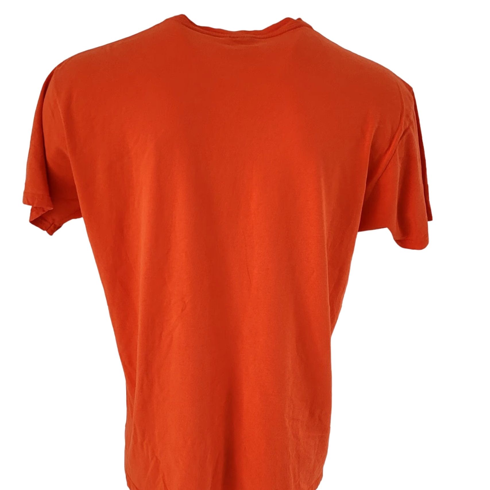 Polo Ralph Lauren Ralph Lauren Polo USA Cotton Tshirt M Shirt Men Orange 30" Back Collar to Hem Grade A Size US M / EU 48-50 / 2 - 2 Thumbnail