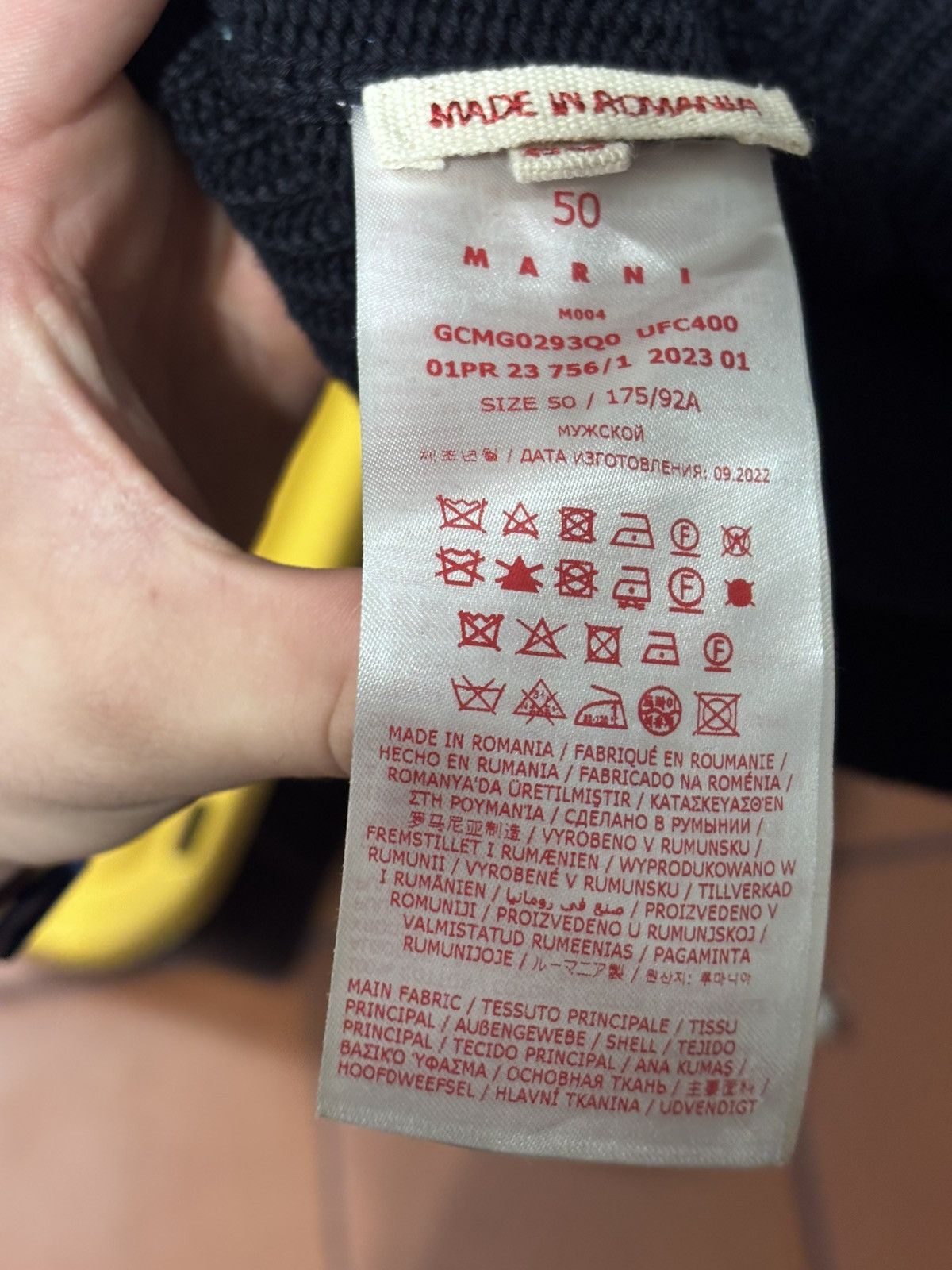 Marni Logo-Intarsia Cotton Jumper