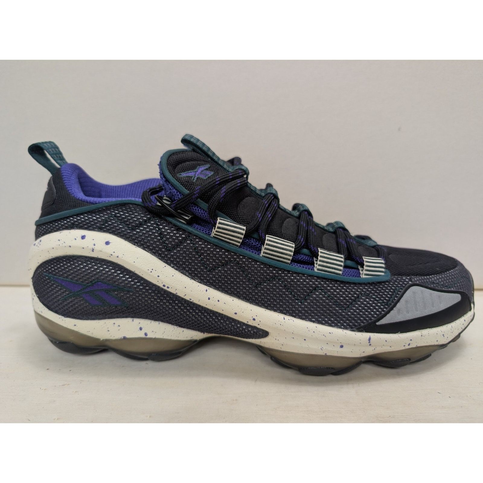 Reebok Reebok DMX Run 10, Black/White-Purple-Teal, DV5113, Size 8.5 Size US 8.5 / EU 41-42 - 1 Thumbnail