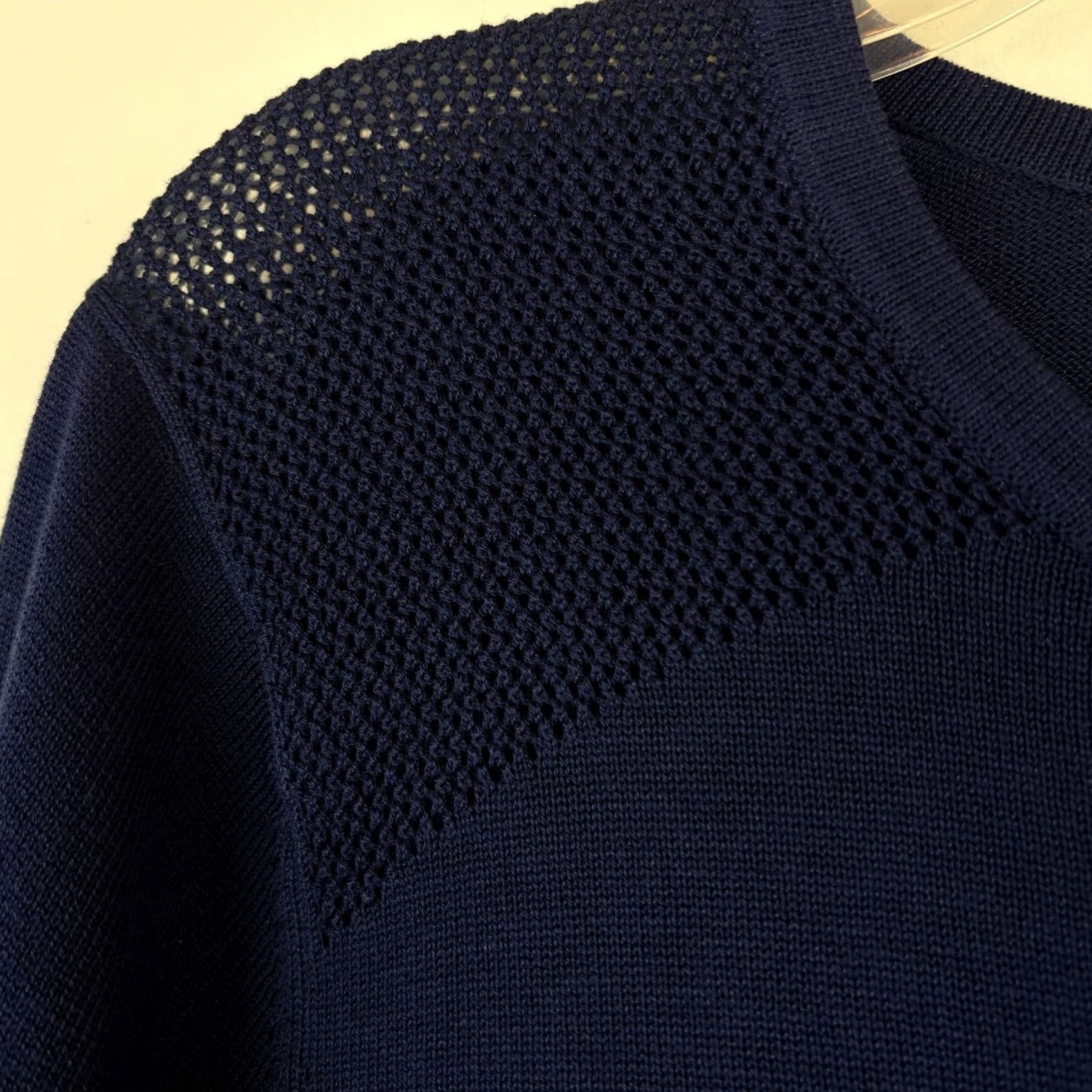 Coldwater Creek VINTAGE Coldwater Creek Silk Cotton 2 Pc Cardigan Sweater Twin Set Women Small Navy Blue Cardigan Sweater Womens Socks? Size S / US 4 / IT 40 - 5 Thumbnail
