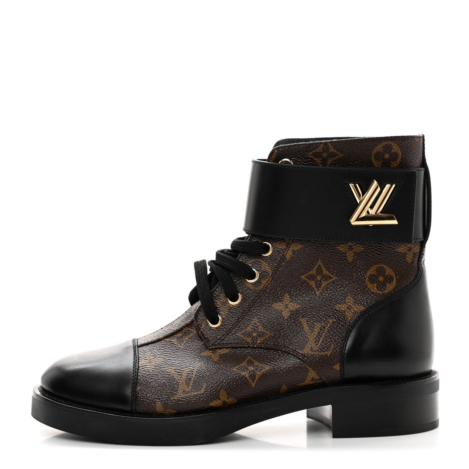 Louis Vuitton Louis Vuitton Monogram Wonderland Flat Ranger Boots 39.5 New Size US 8.5 / IT 38.5 - 1 Thumbnail