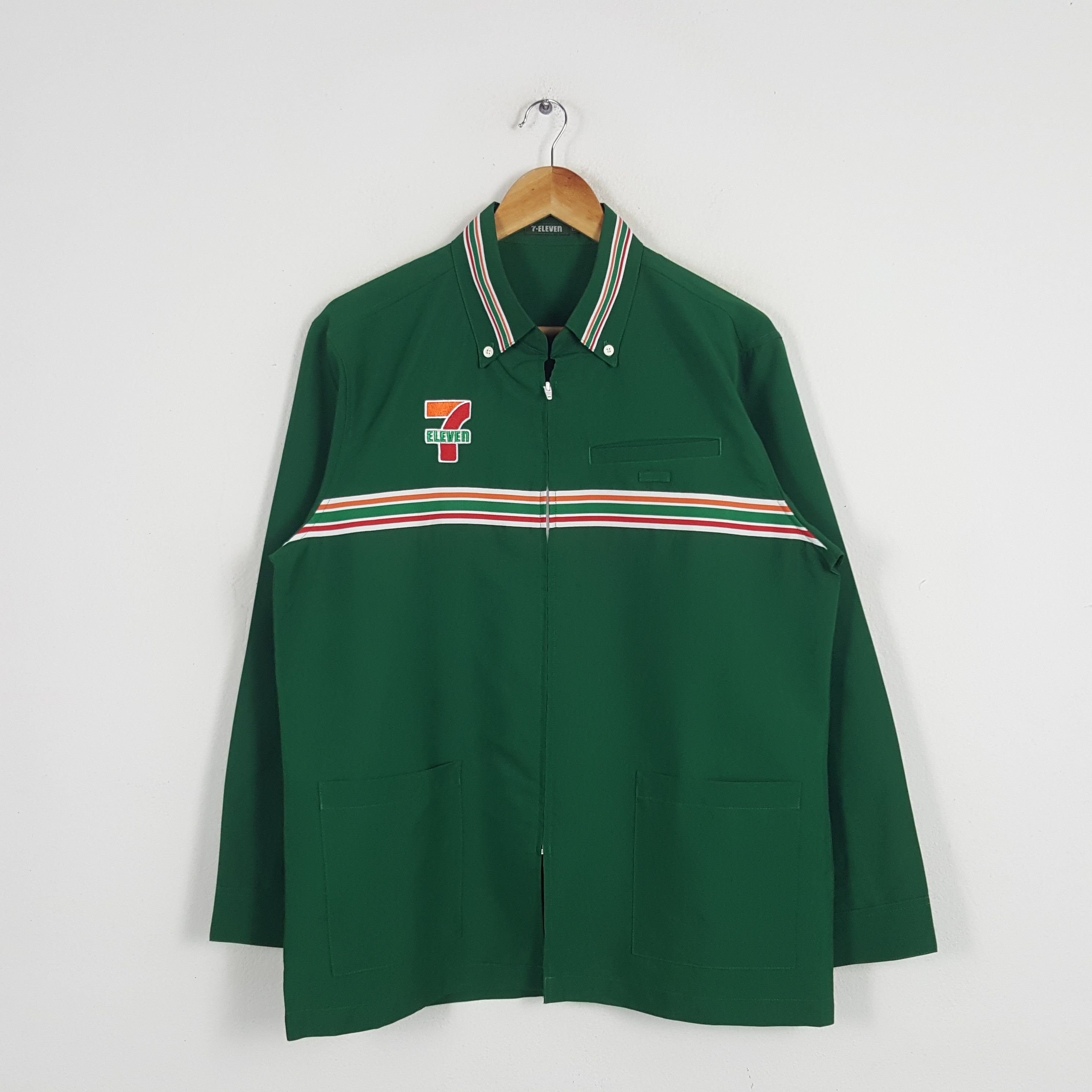 Japanese Brand × Vintage Vintage 7 Eleven Japanese Brand Uniform Jacket Size US M / EU 48-50 / 2 - 3 Thumbnail