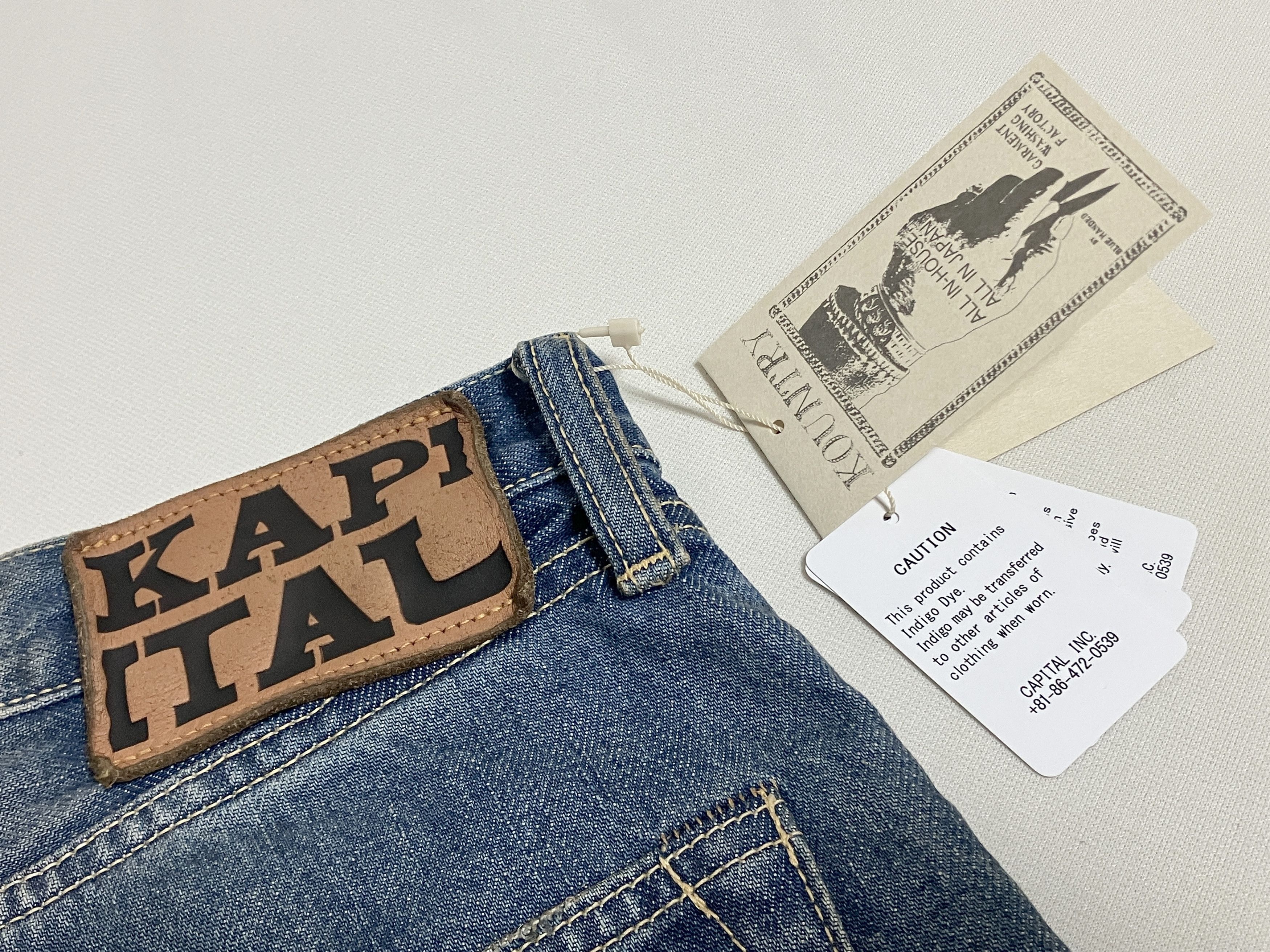 Kapital KAPITAL 14oz denim monkey cisco SPEAKEASY dixie remake Size US 34 / EU 50 - 11 Thumbnail