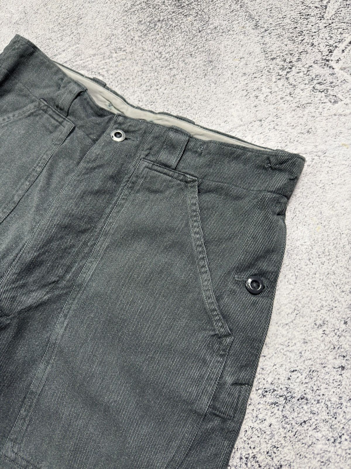 Vintage Vintage Swiss Army Salt & Pepper Denim Work Trousers Pants Size US 34 / EU 50 - 6 Thumbnail