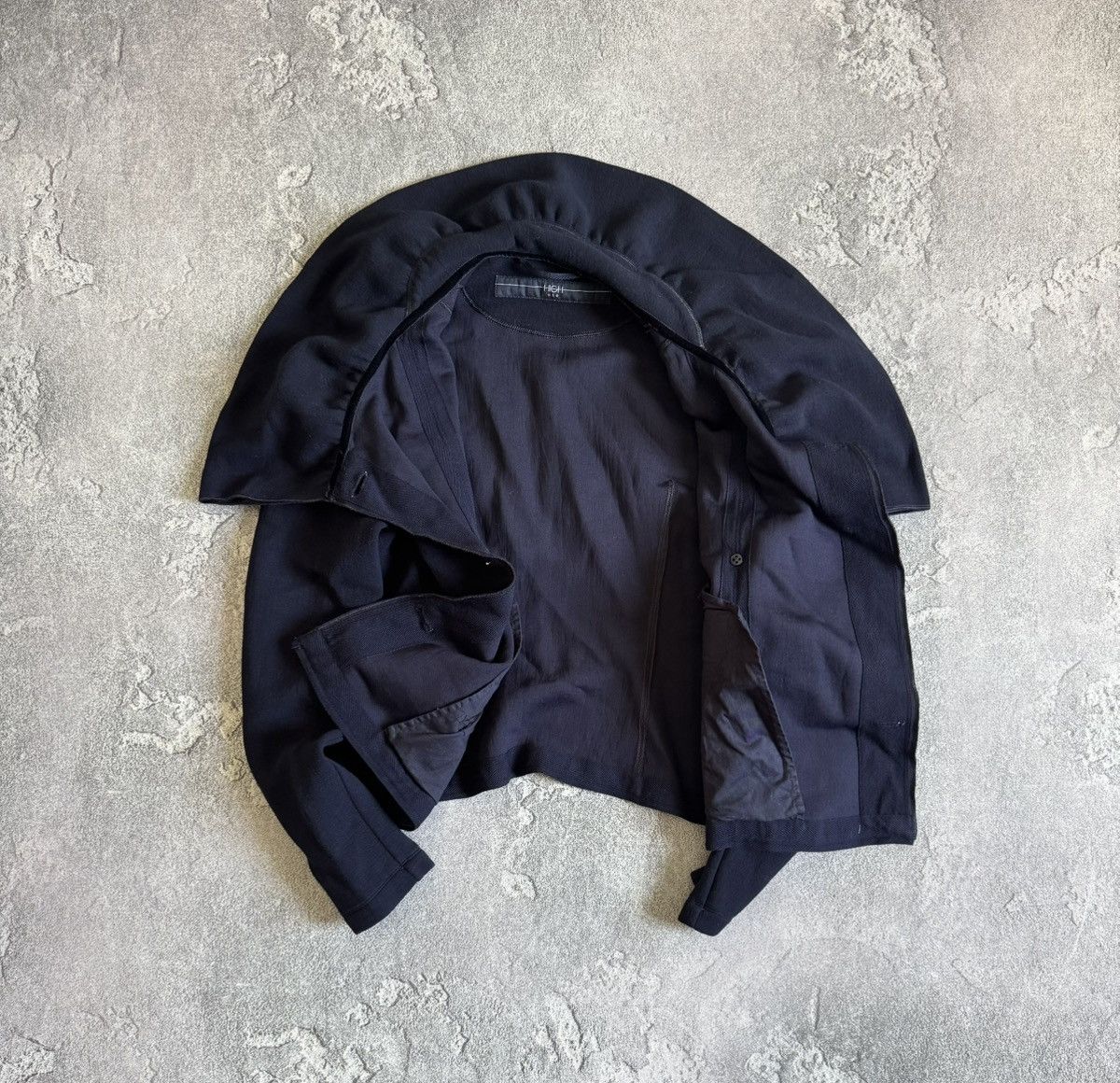 Designer High Use M/L wool jacket pea coat button up Avantgarde Size M / US 6-8 / IT 42-44 - 6 Thumbnail