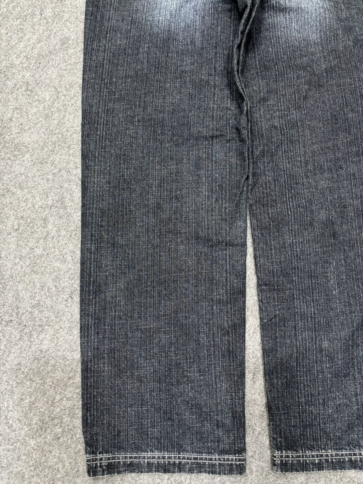 Japanese Brand 💥Baggy Patchwork💥Sick Rapper Pepe Patchwork Denim F687 Size US 35 - 17 Thumbnail