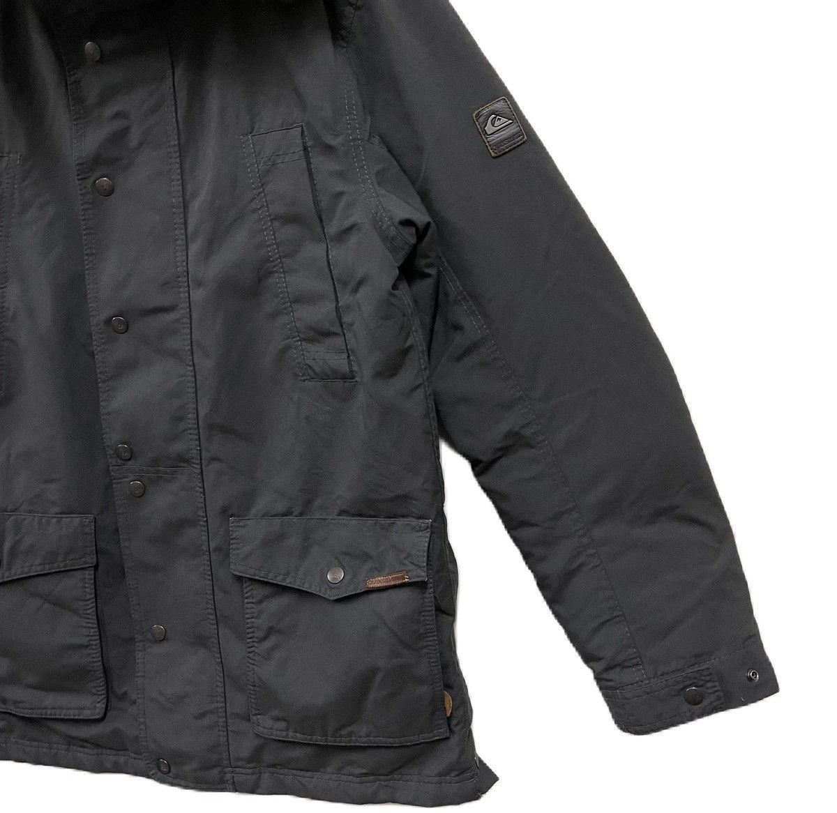 Quiksilver Quiksilver Jacket Puffer Fur Hoodie Size US L / EU 52-54 / 3 - 5 Thumbnail