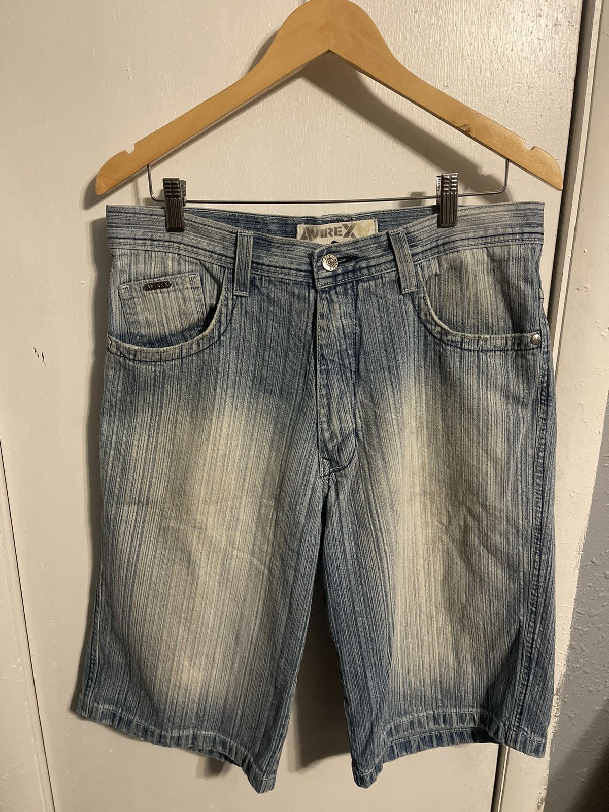 Avirex Vintage Avirex Denim Shorts Size US 32 / EU 48 - 1 Thumbnail