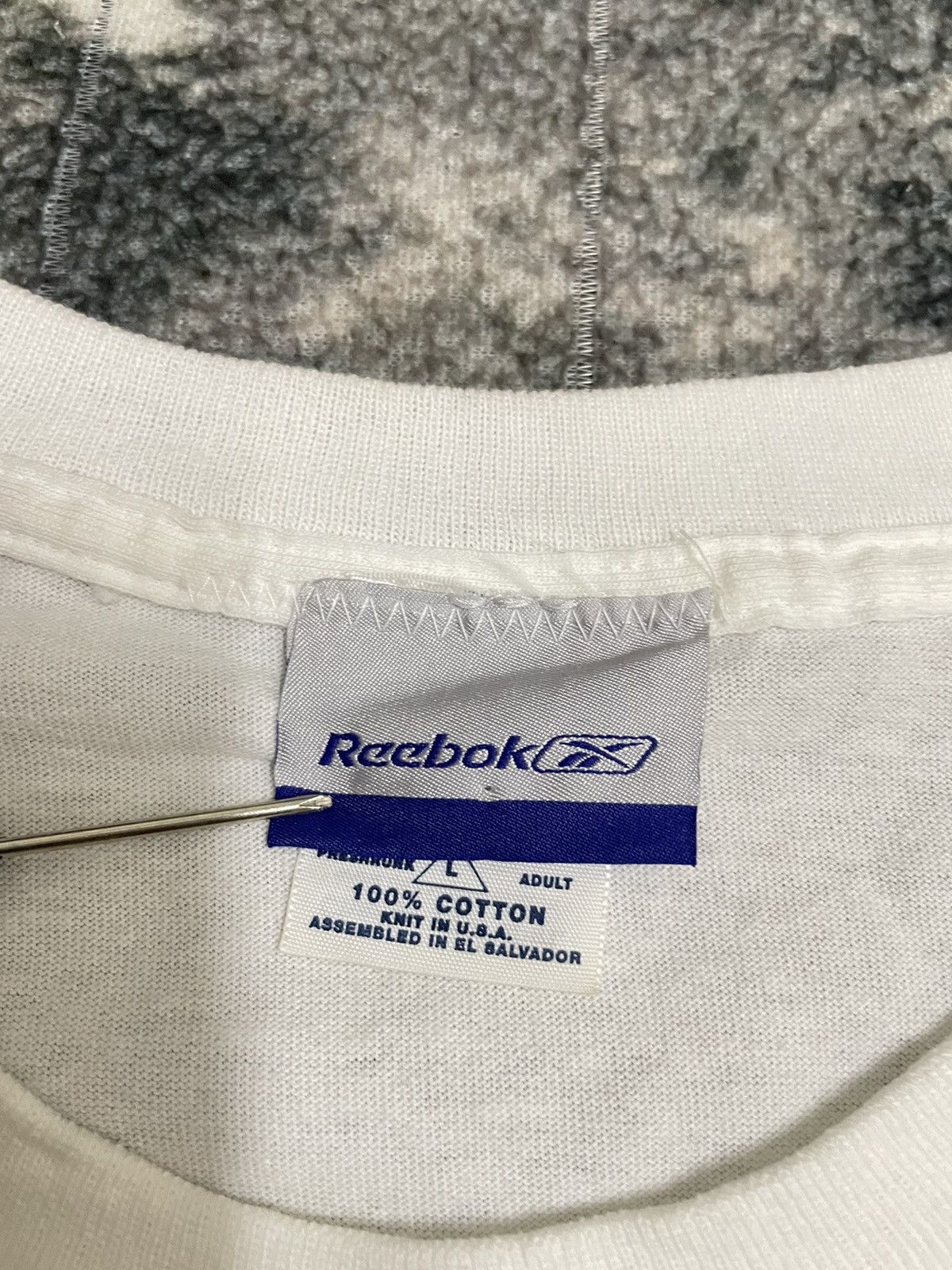 Reebok × Vintage VINTAGE Y2K THE ORIGINAL REEBOK TEE Size US L / EU 52-54 / 3 - 8 Thumbnail