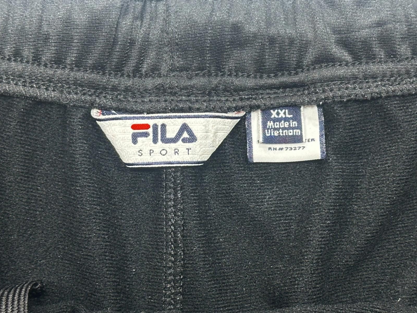 Fila FILA Sport Elastic Waist Drawstring Sweatpants Black 2XL Size US 40 / EU 56 - 3 Thumbnail