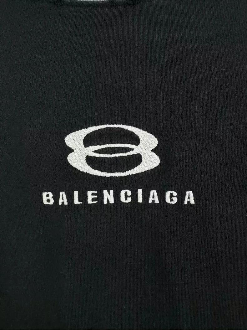 Balenciaga Balenciaga Patchwork Double Ring Short Sleeve Size US M / EU 48-50 / 2 - 2 Thumbnail