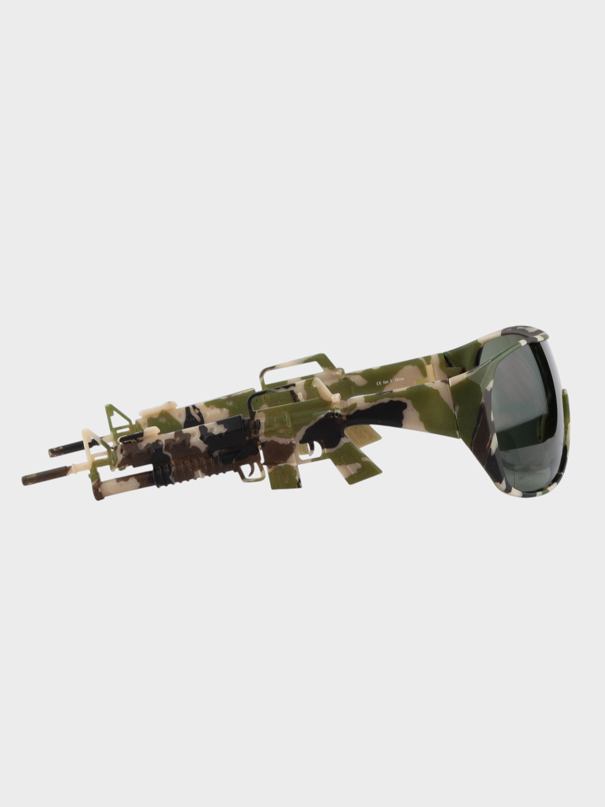 Jeremy Scott × Linda Farrow Linda Farrow X Jeremy Scott - S/S 2013 - army sunglasses Size ONE SIZE - 3 Thumbnail