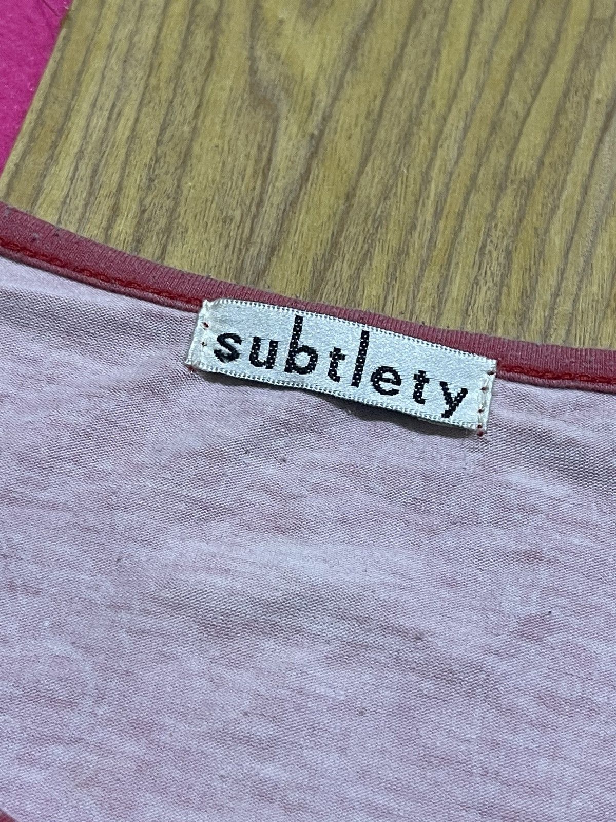If Six Was Nine Y2K SUBTLETY long sthirt design rare vintage style Size US M / EU 48-50 / 2 - 9 Thumbnail