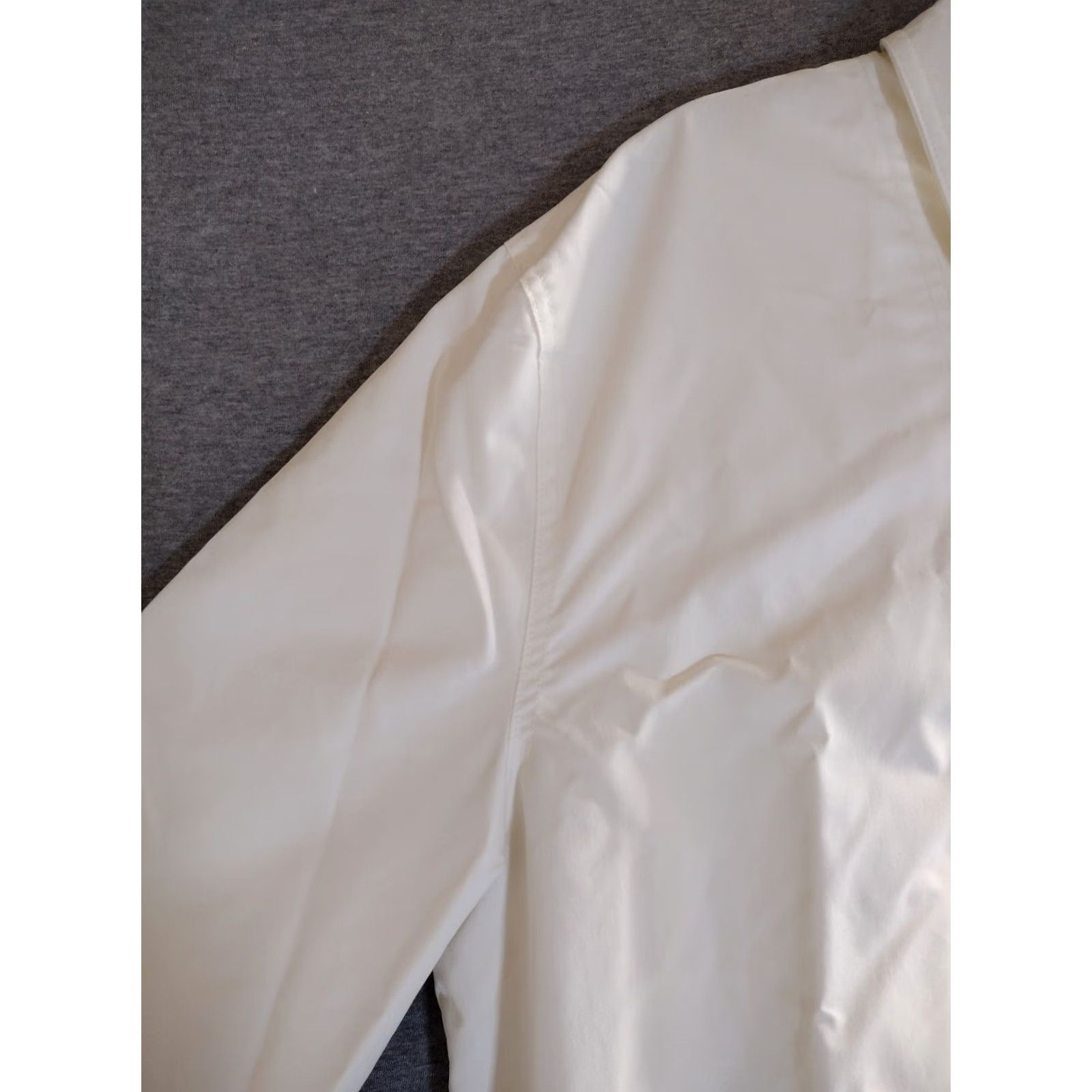 Vintage Stylus Ladarius Campbell Pull Over Long Sleeve 1/4 Zip Shirt Ivory XL Mens Classic Modern Casual Style Shirt Size US XL / EU 56 / 4 - 7 Thumbnail