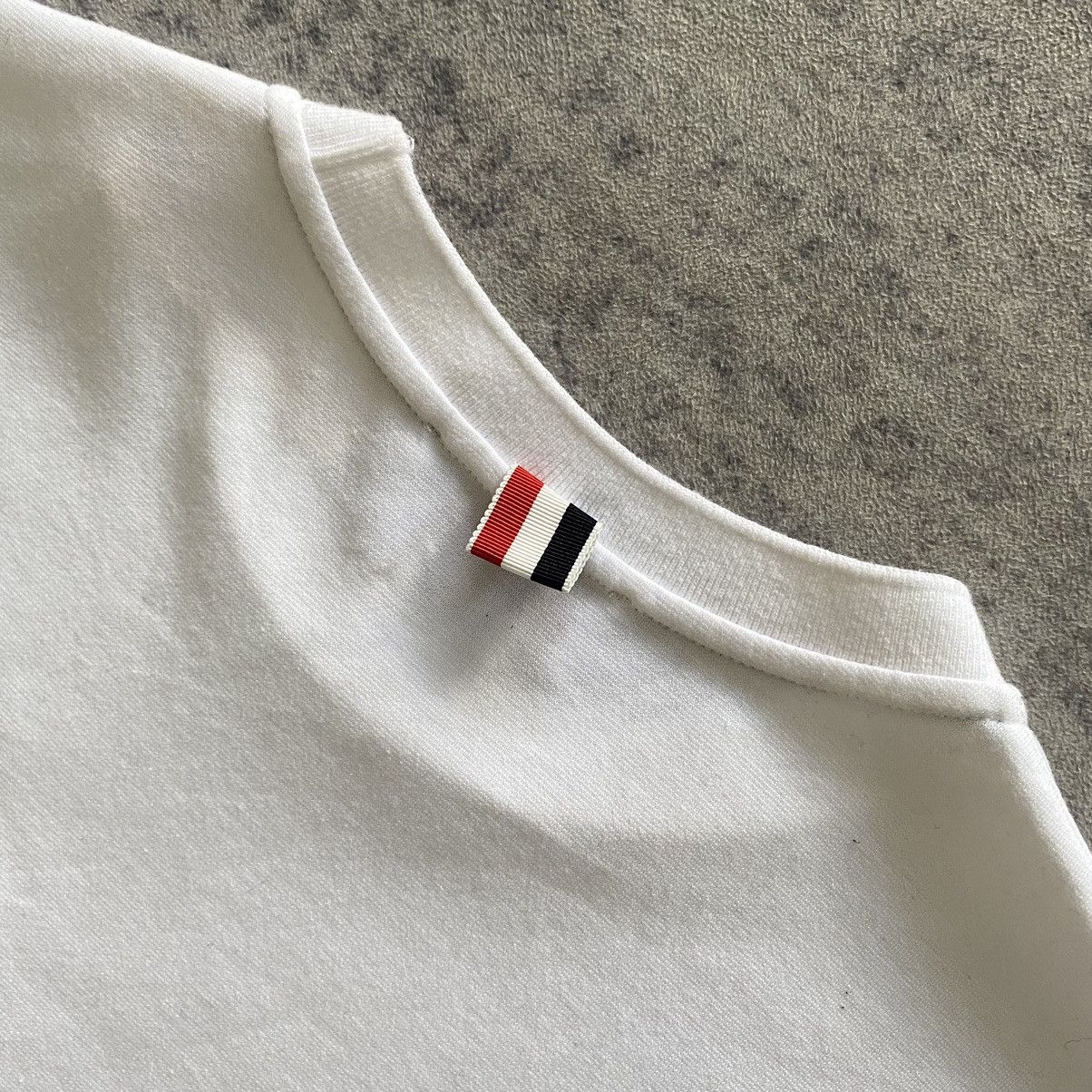 Thom Browne THOM BROWNE Pocket T Shirt WHITE Size US L / EU 52-54 / 3 - 8 Thumbnail