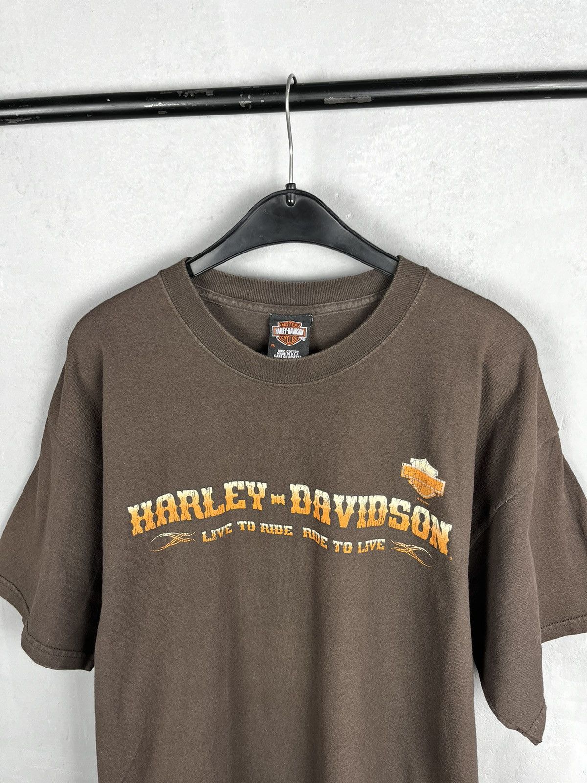 Harley Davidson × Vintage Harley Davidson Maidenhead England t shirt vintage Size US XL / EU 56 / 4 - 7 Thumbnail